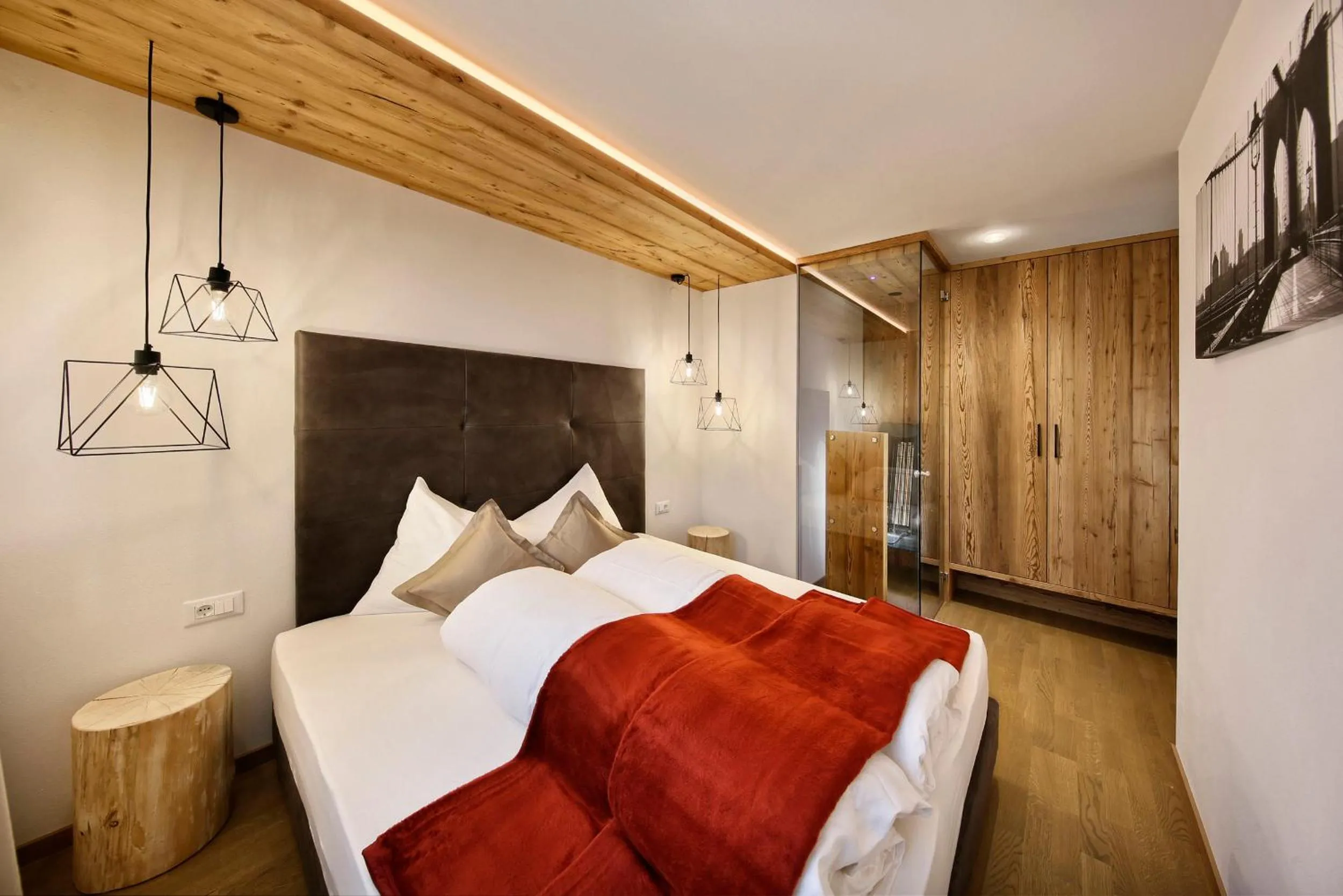 Bedroom, Bed in Appartement-Hotel Beatenhof