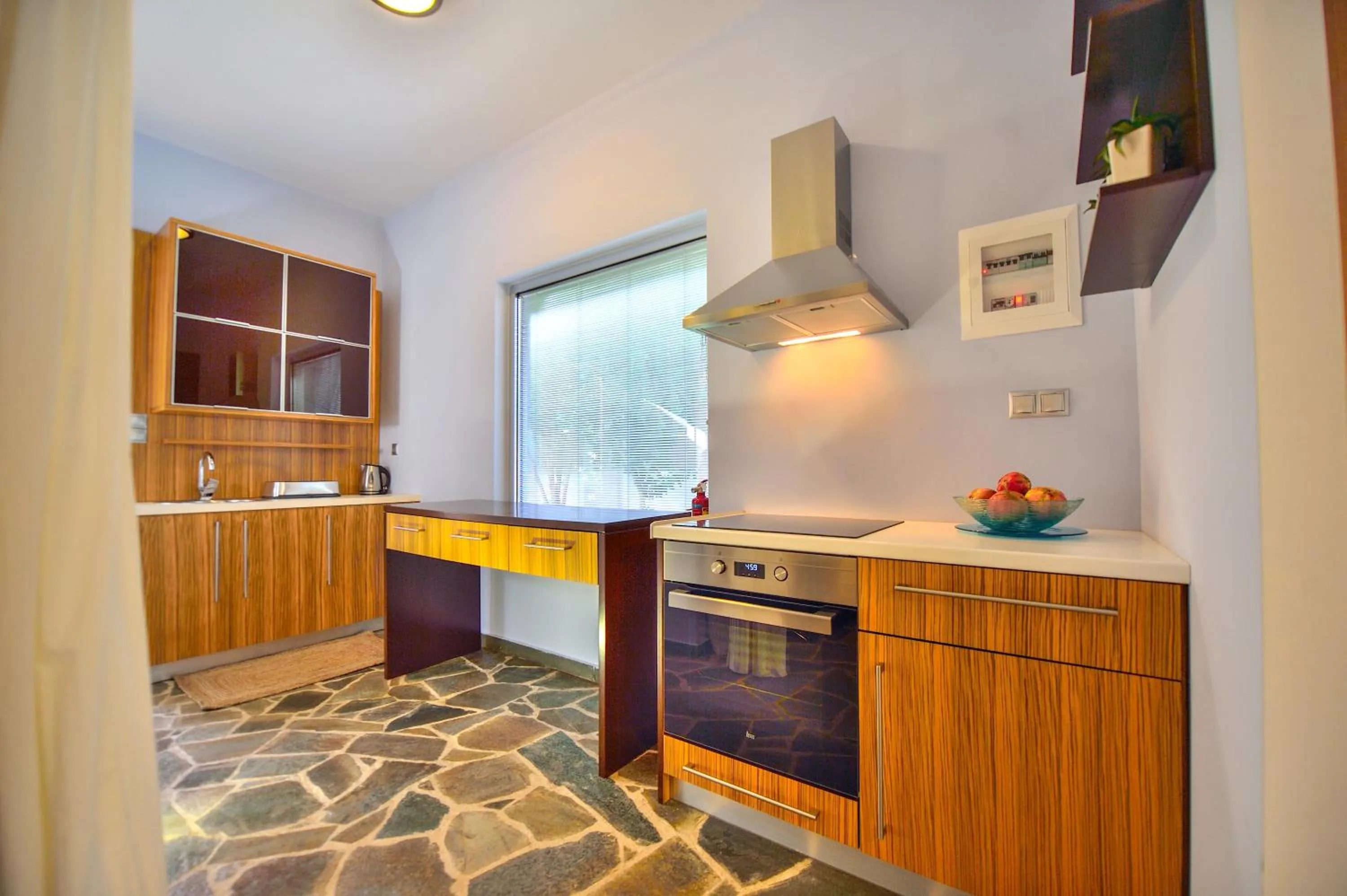 Kitchen or kitchenette in Hotel Peli