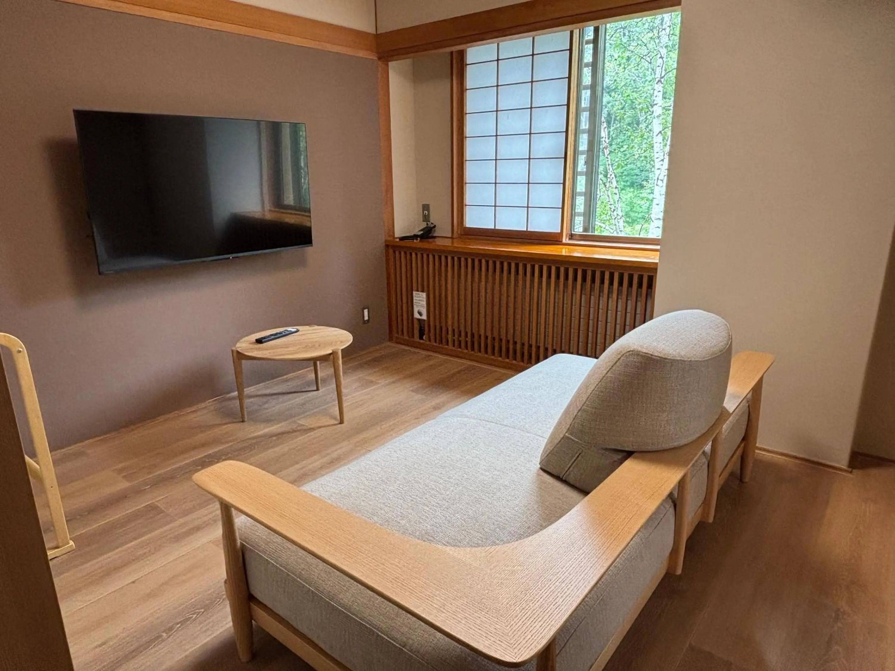 Living room in Club Wyndham Shirakabaso Shigakogen