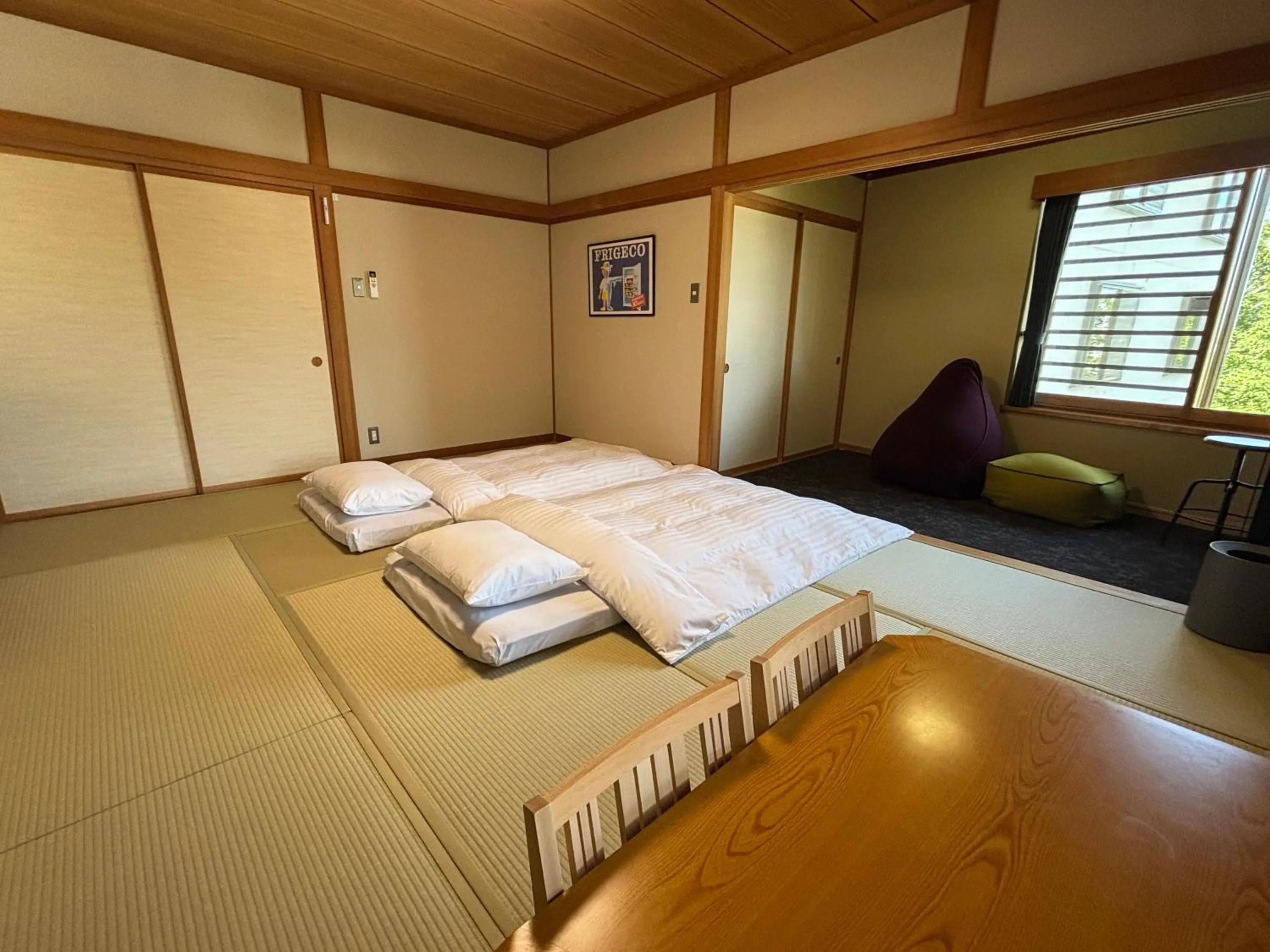 Bed in Club Wyndham Shirakabaso Shigakogen