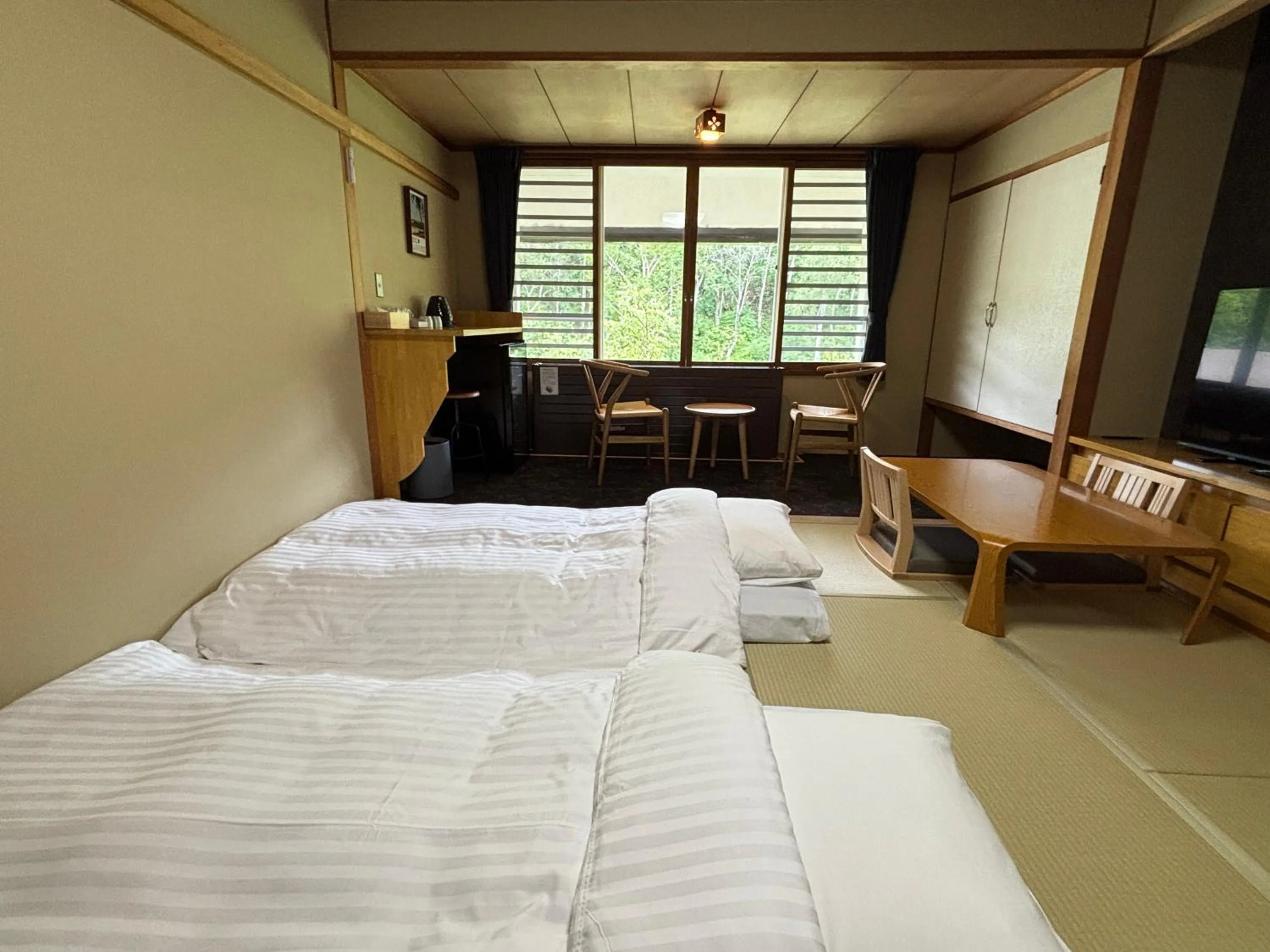 Bed in Club Wyndham Shirakabaso Shigakogen