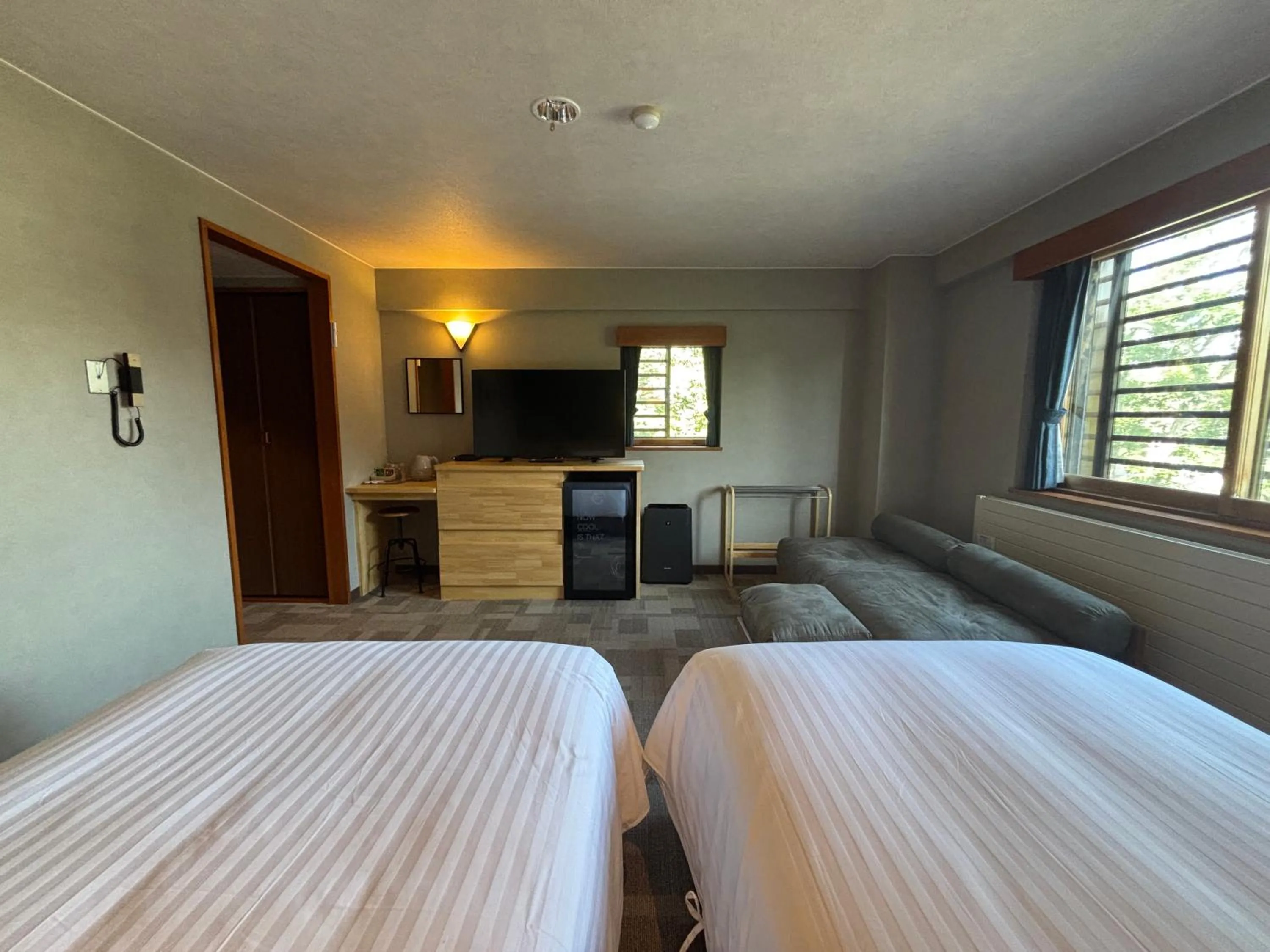 Bed in Club Wyndham Shirakabaso Shigakogen