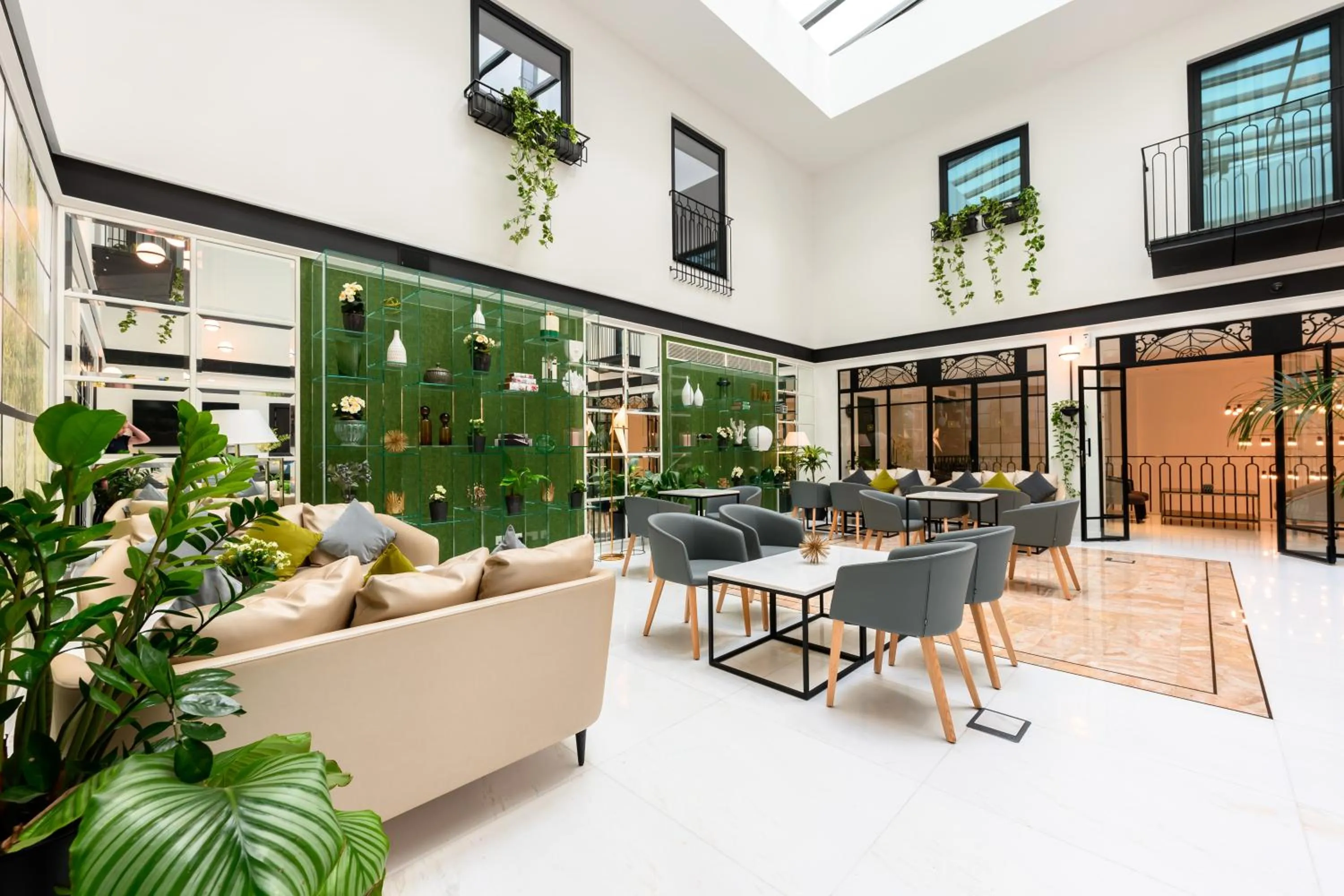 Lobby or reception in The Embassy Valletta Hotel