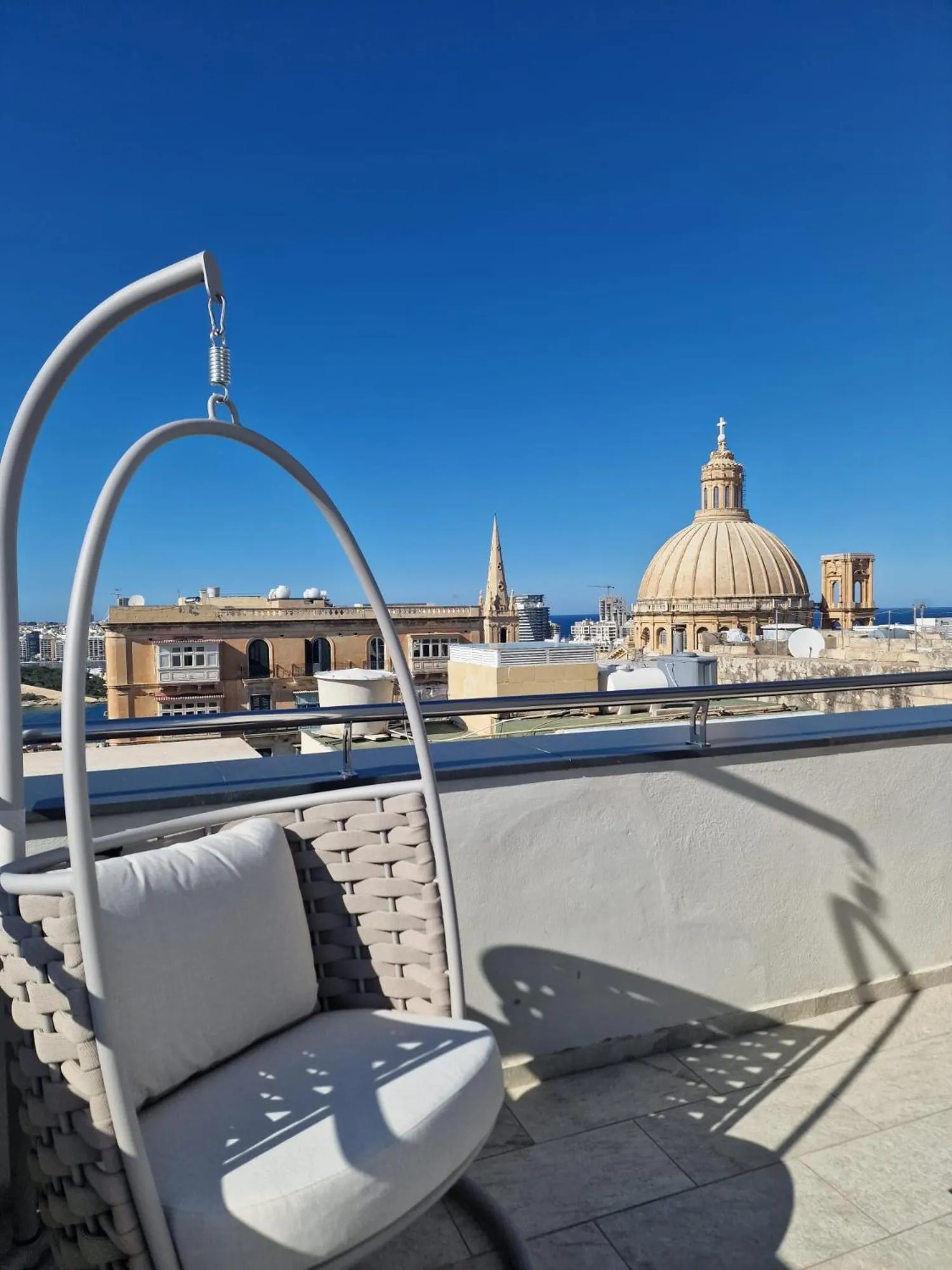 View (from property/room) in The Embassy Valletta Hotel