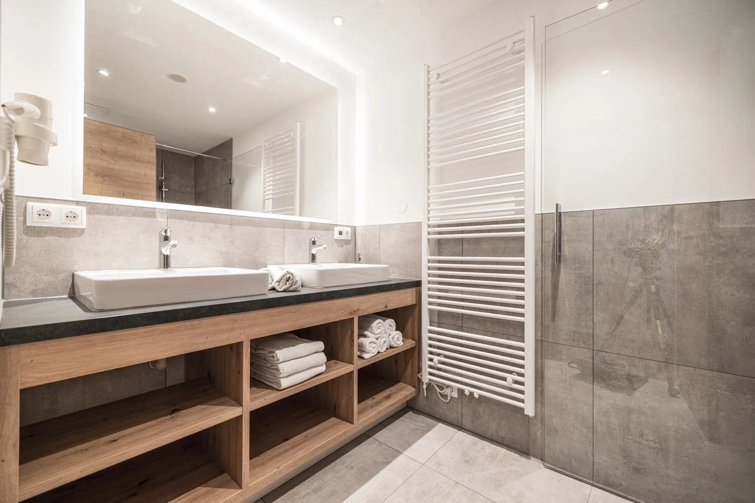 Shower in Hotel Gasthof Stoanerhof