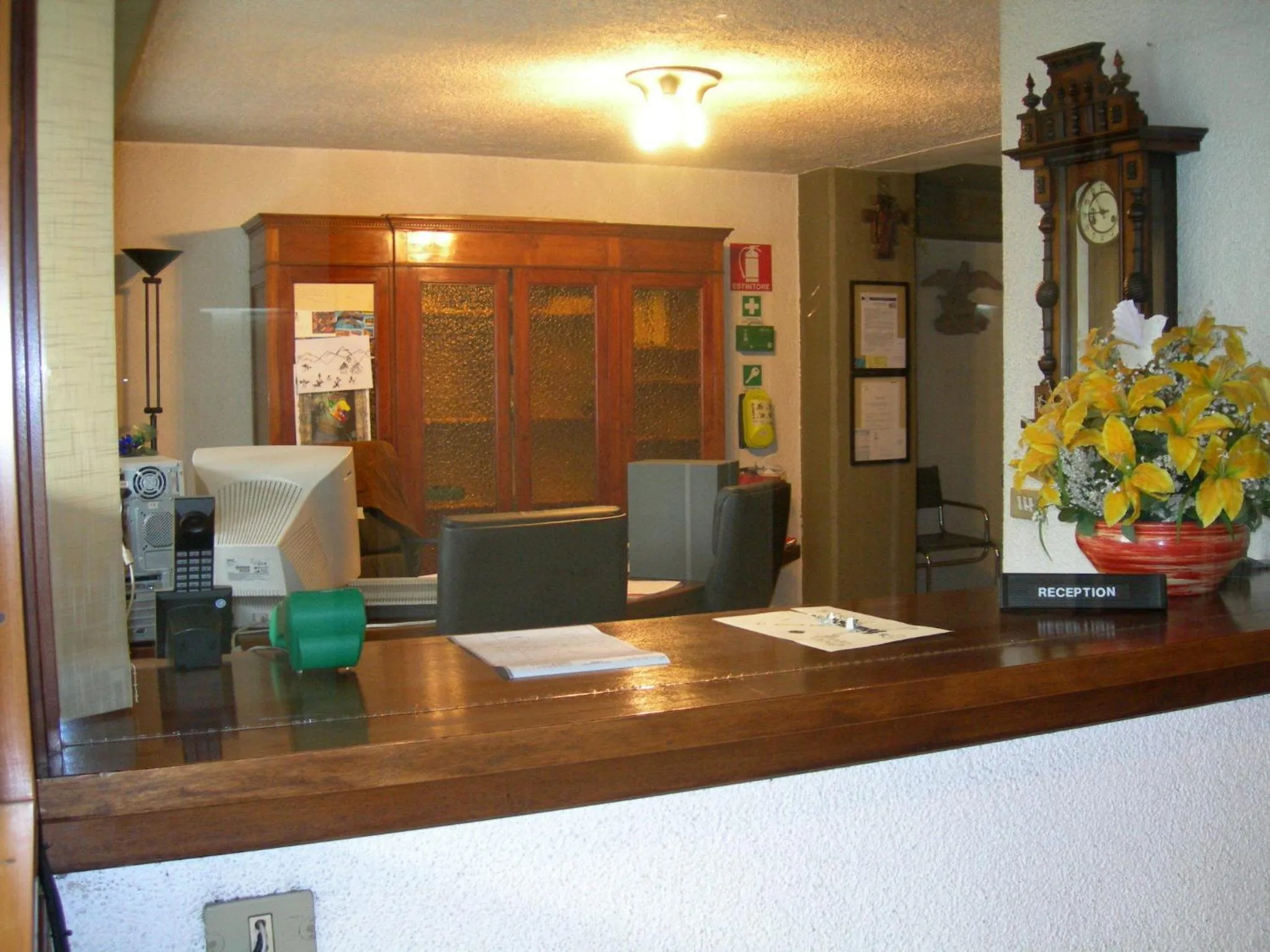 Lobby or reception in Residence Antica Fonte