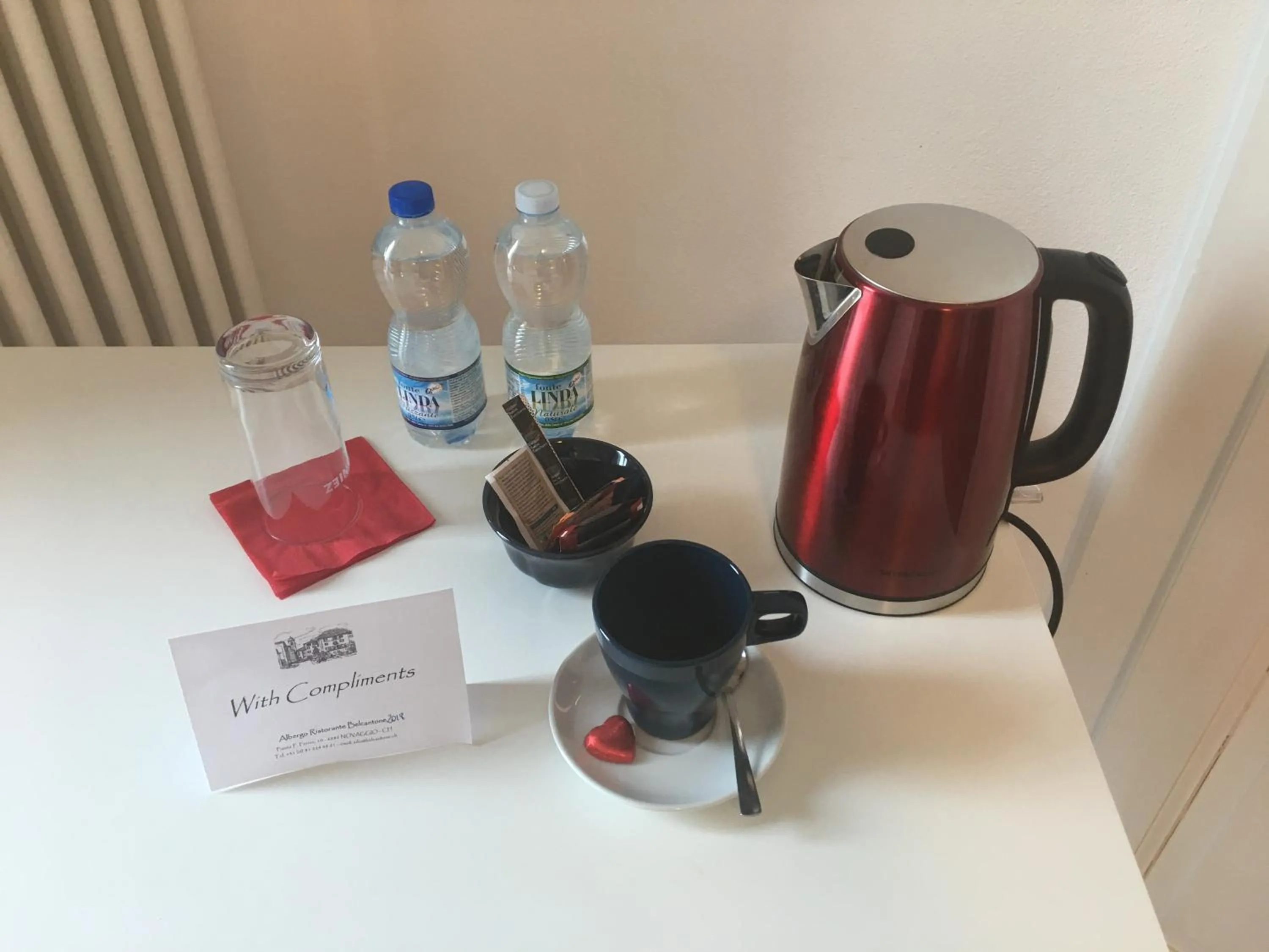 Coffee/tea facilities in Albergo Ristorante Belcantone