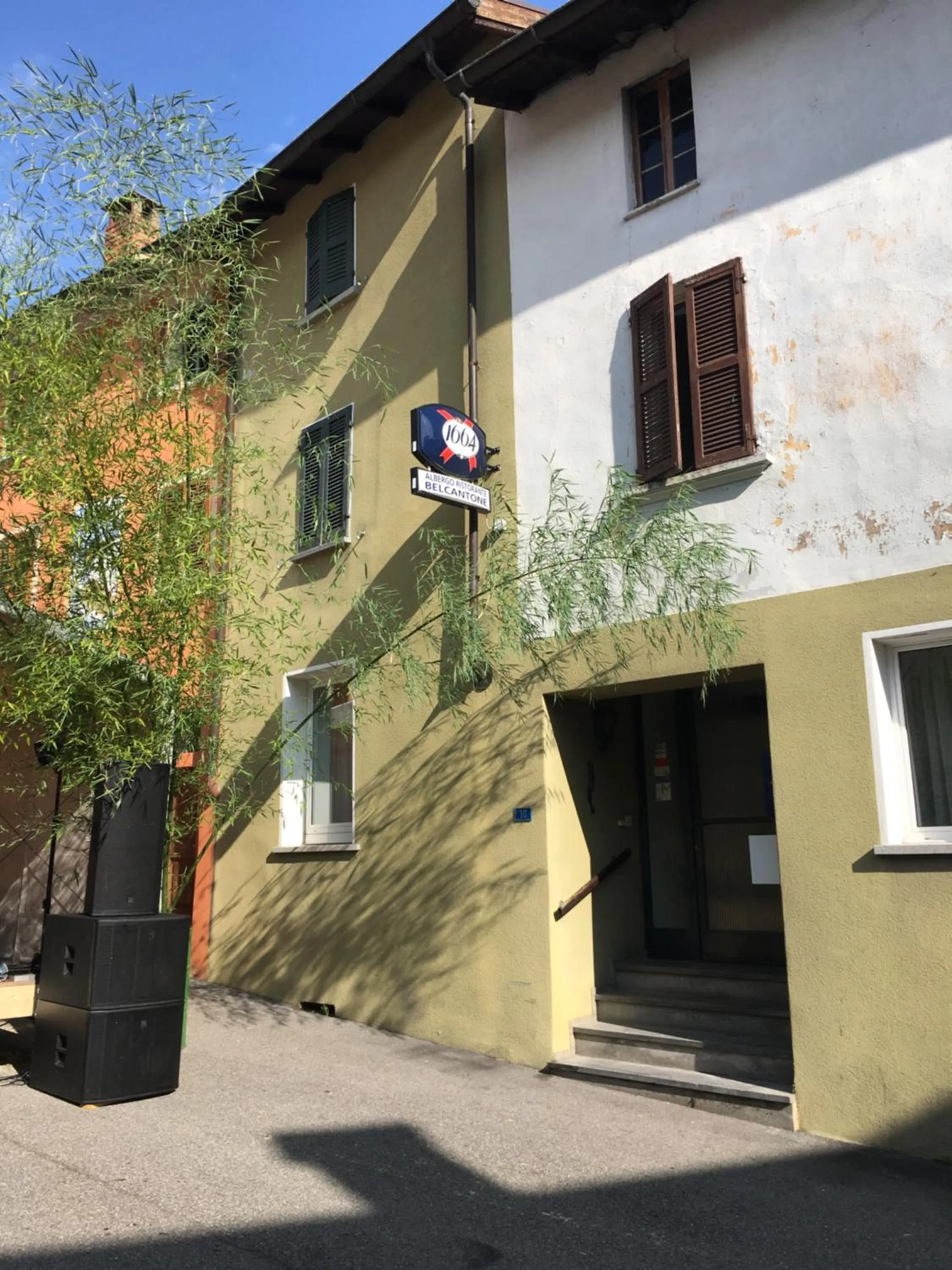 Facade/entrance in Albergo Ristorante Belcantone