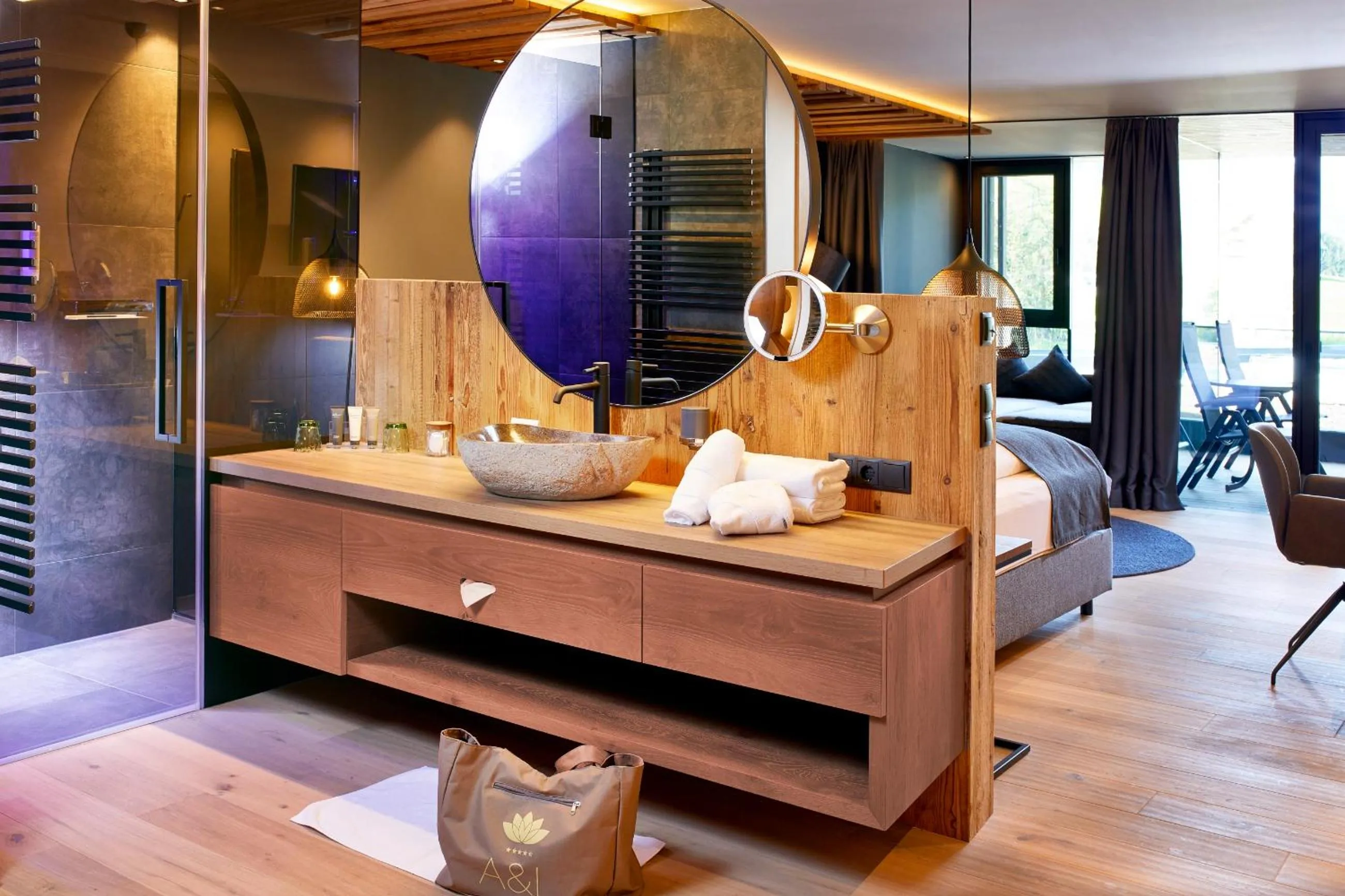 Photo of the whole room in Amonti Wellnessresort