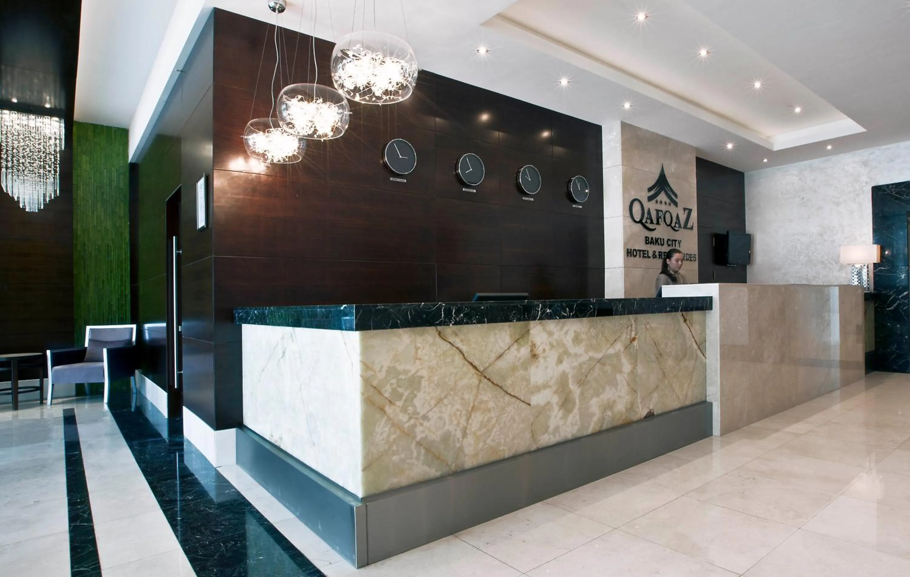 Lobby or reception in Qafqaz Baku City Hotel & Residences