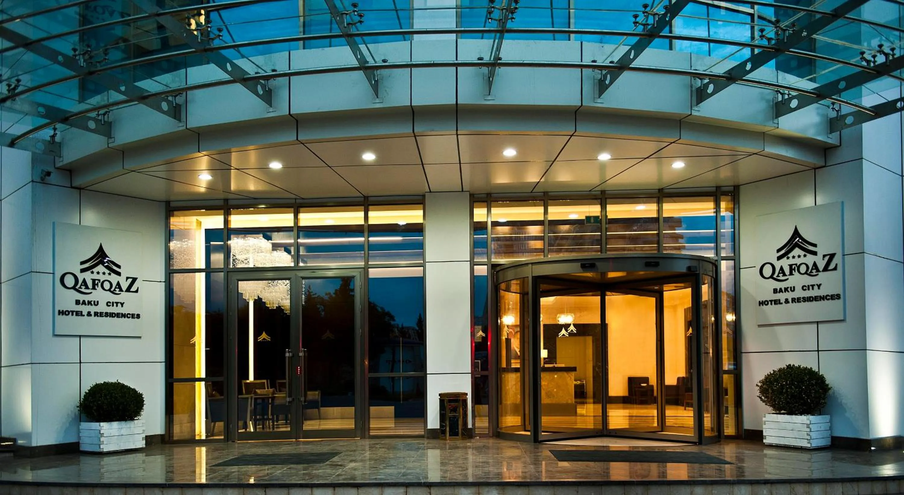 Facade/entrance in Qafqaz Baku City Hotel & Residences