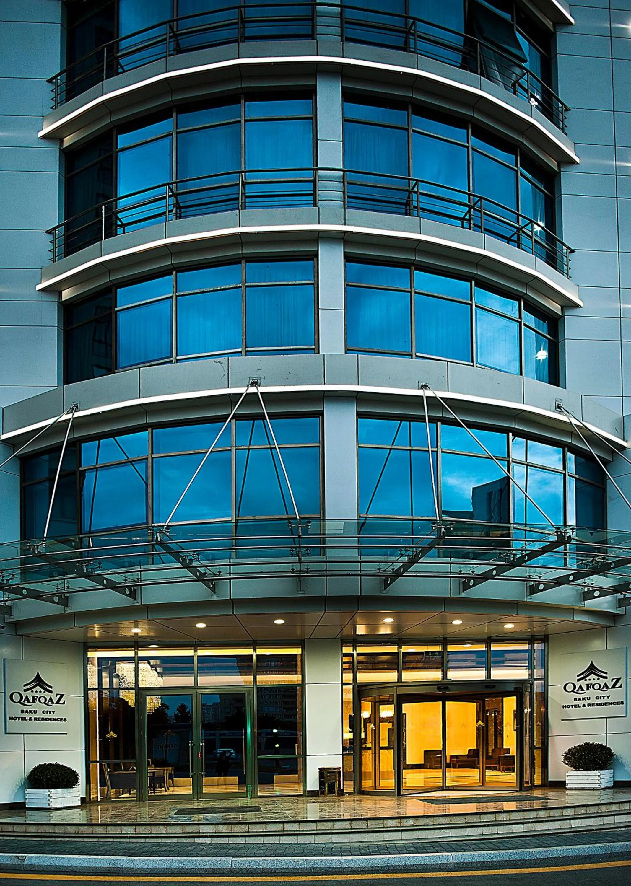 Facade/entrance in Qafqaz Baku City Hotel & Residences