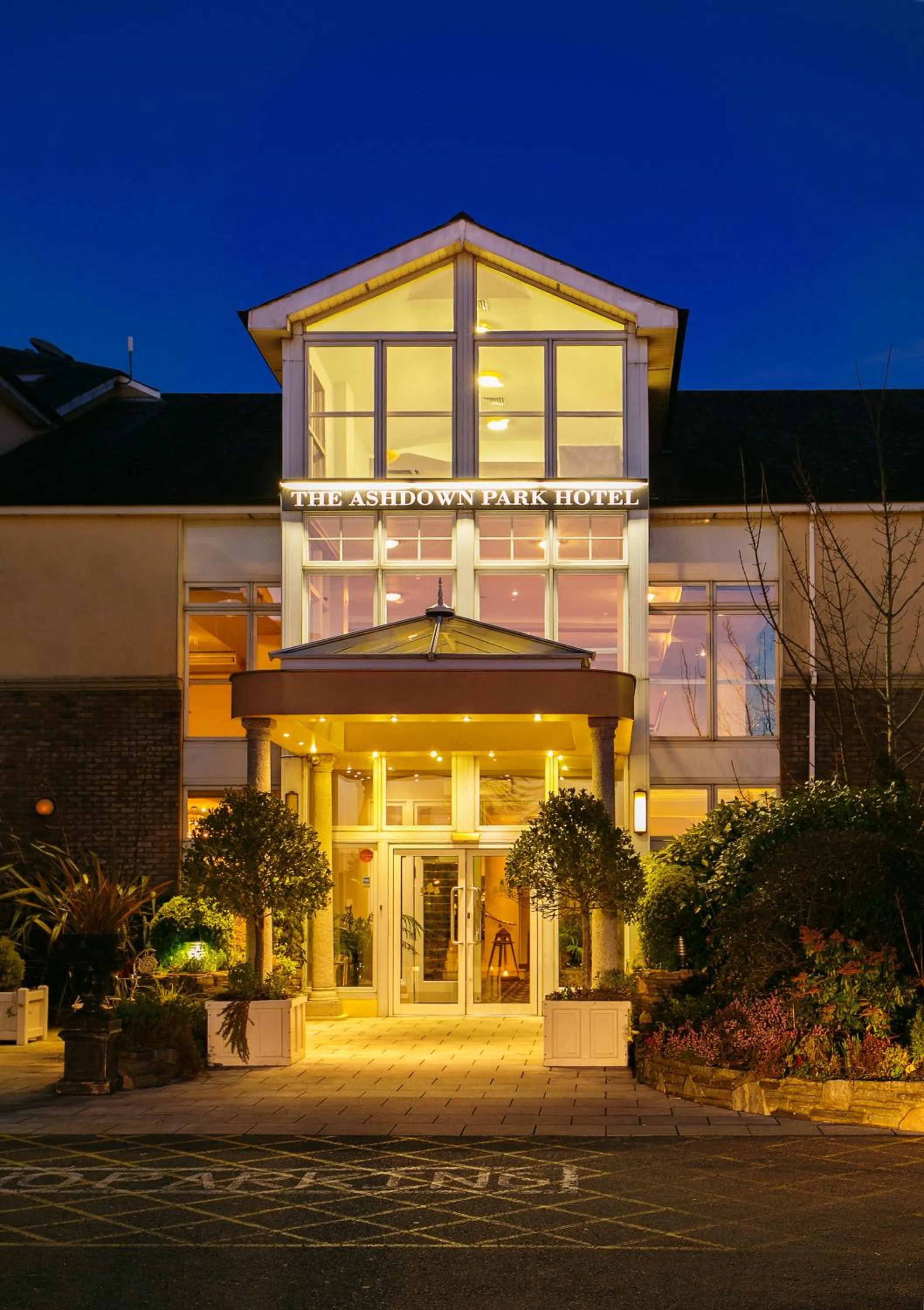 Facade/entrance in Ashdown Park Hotel