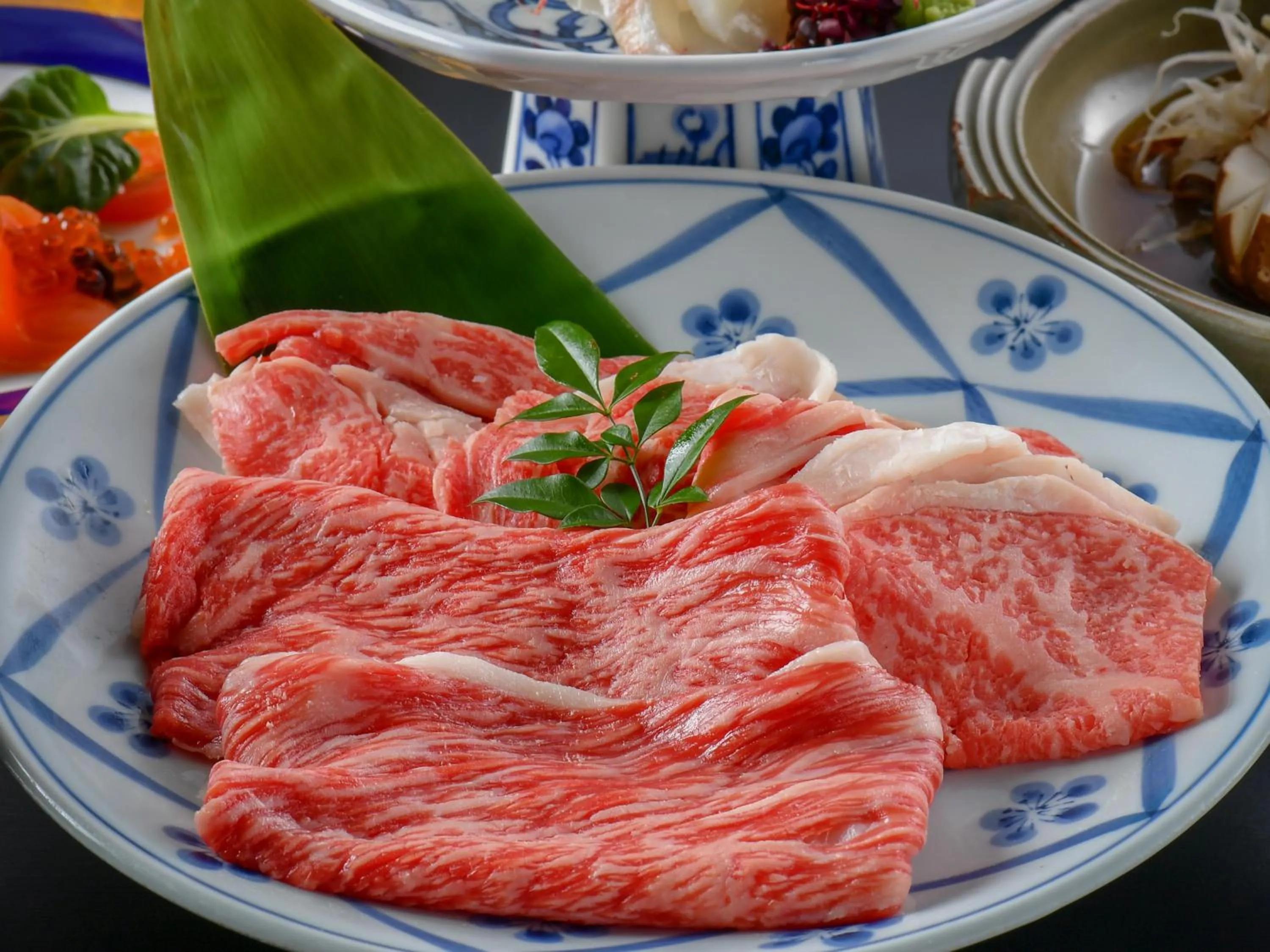 Food in Awara Onsen Minoya Taiheikaku