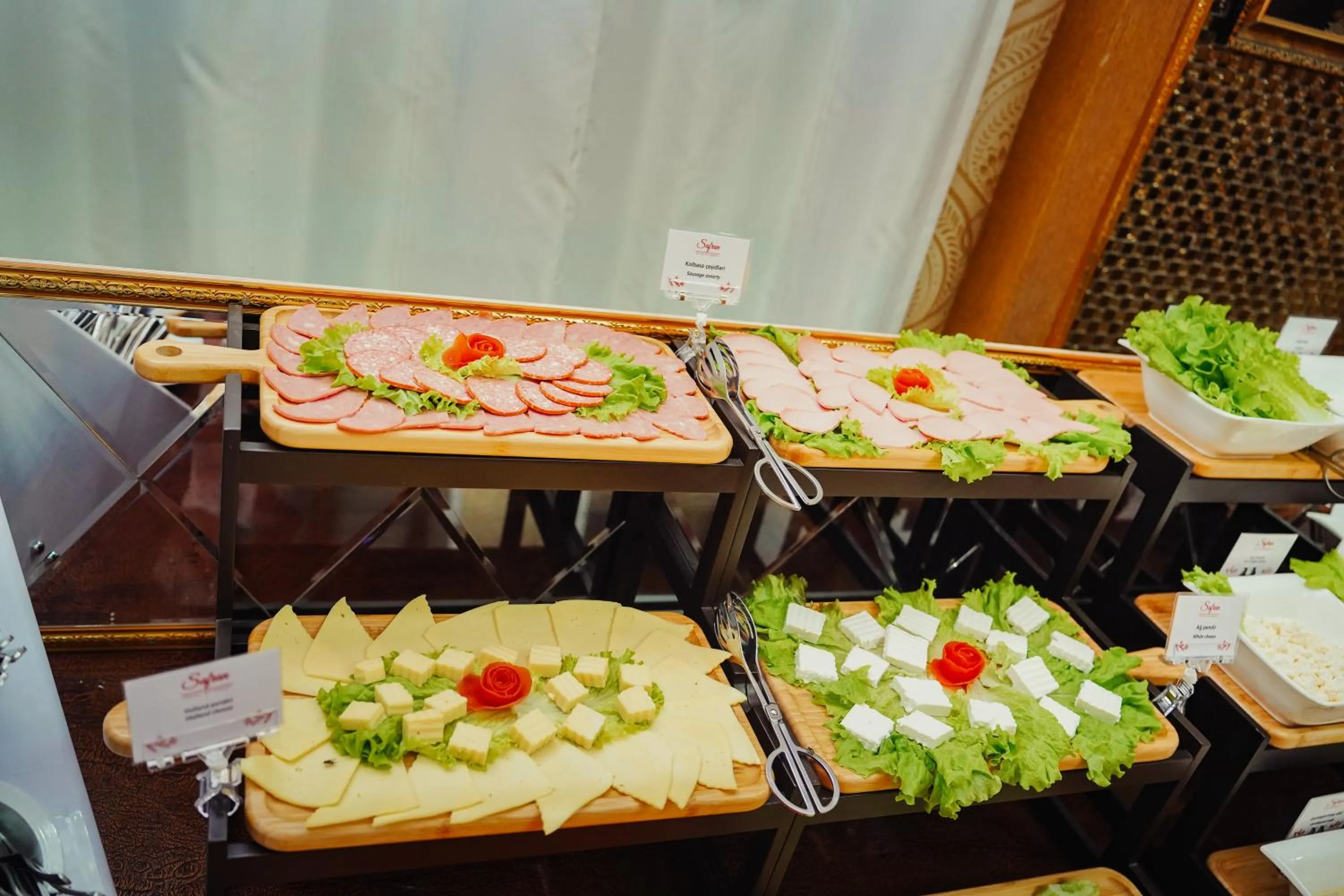 Buffet breakfast in Safran Hotel