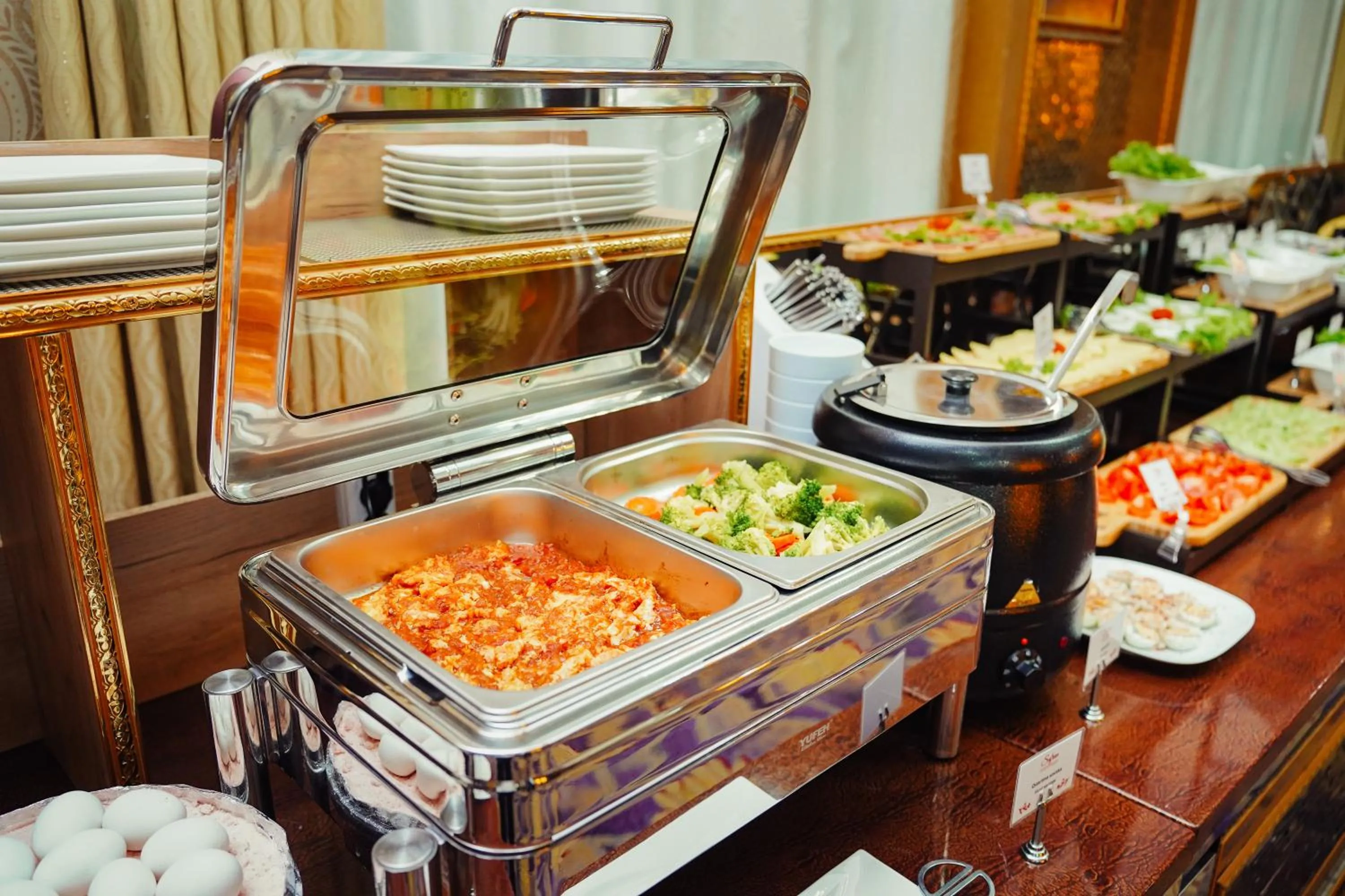 Food in Safran Hotel