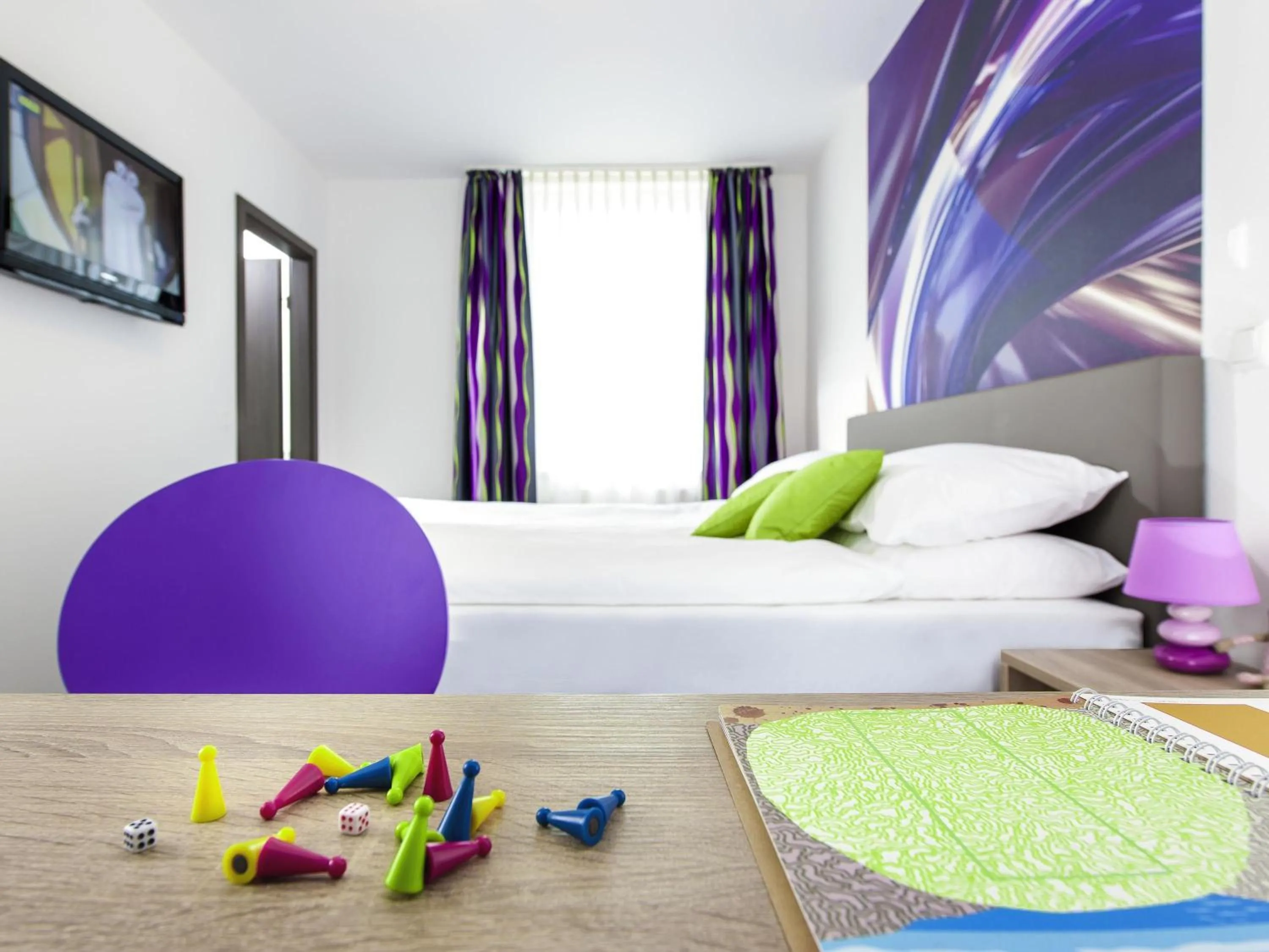 Bedroom, Bed in ibis Styles Arnsberg - Neheim
