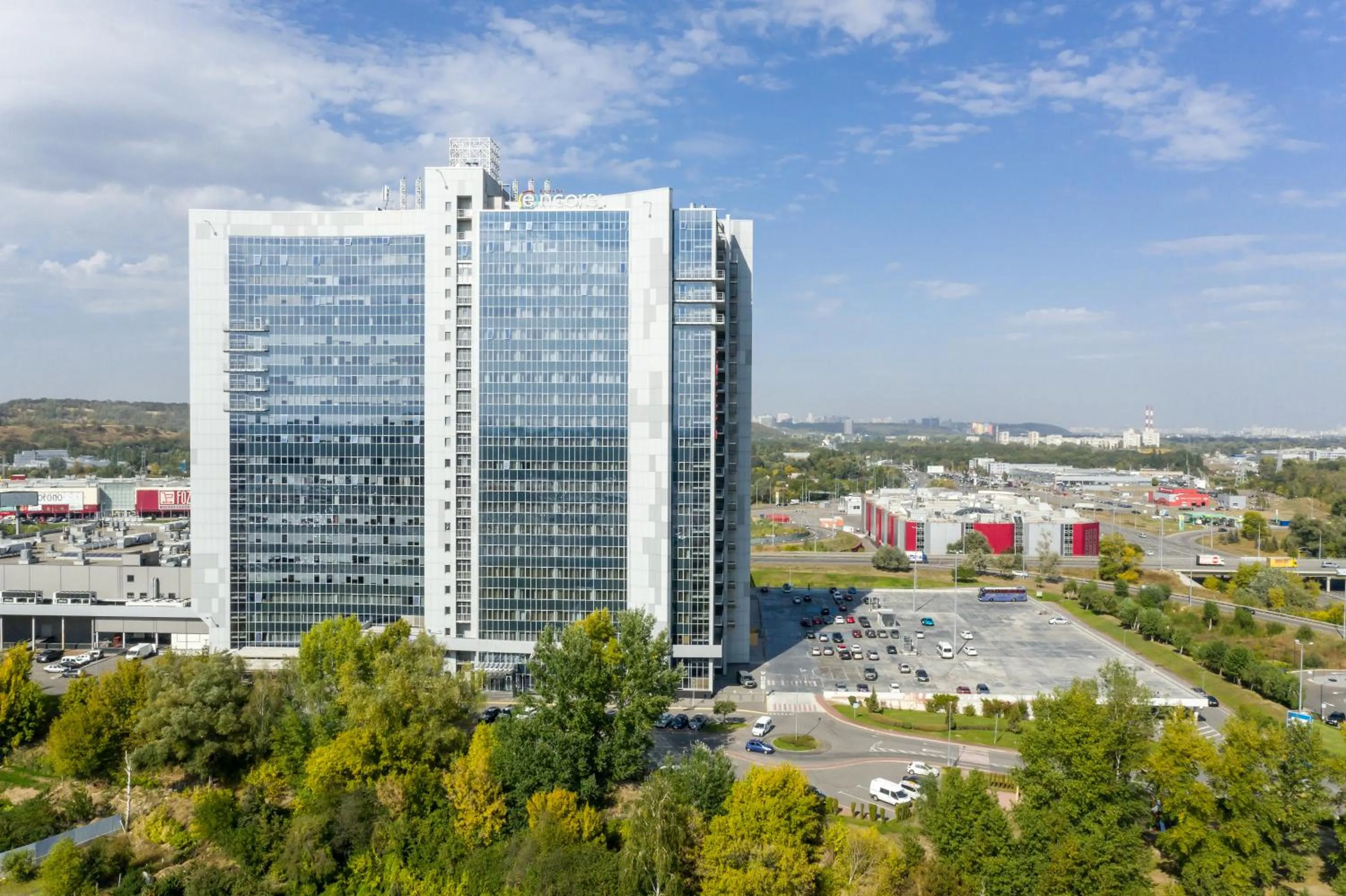 Property building in Ramada Encore Kyiv