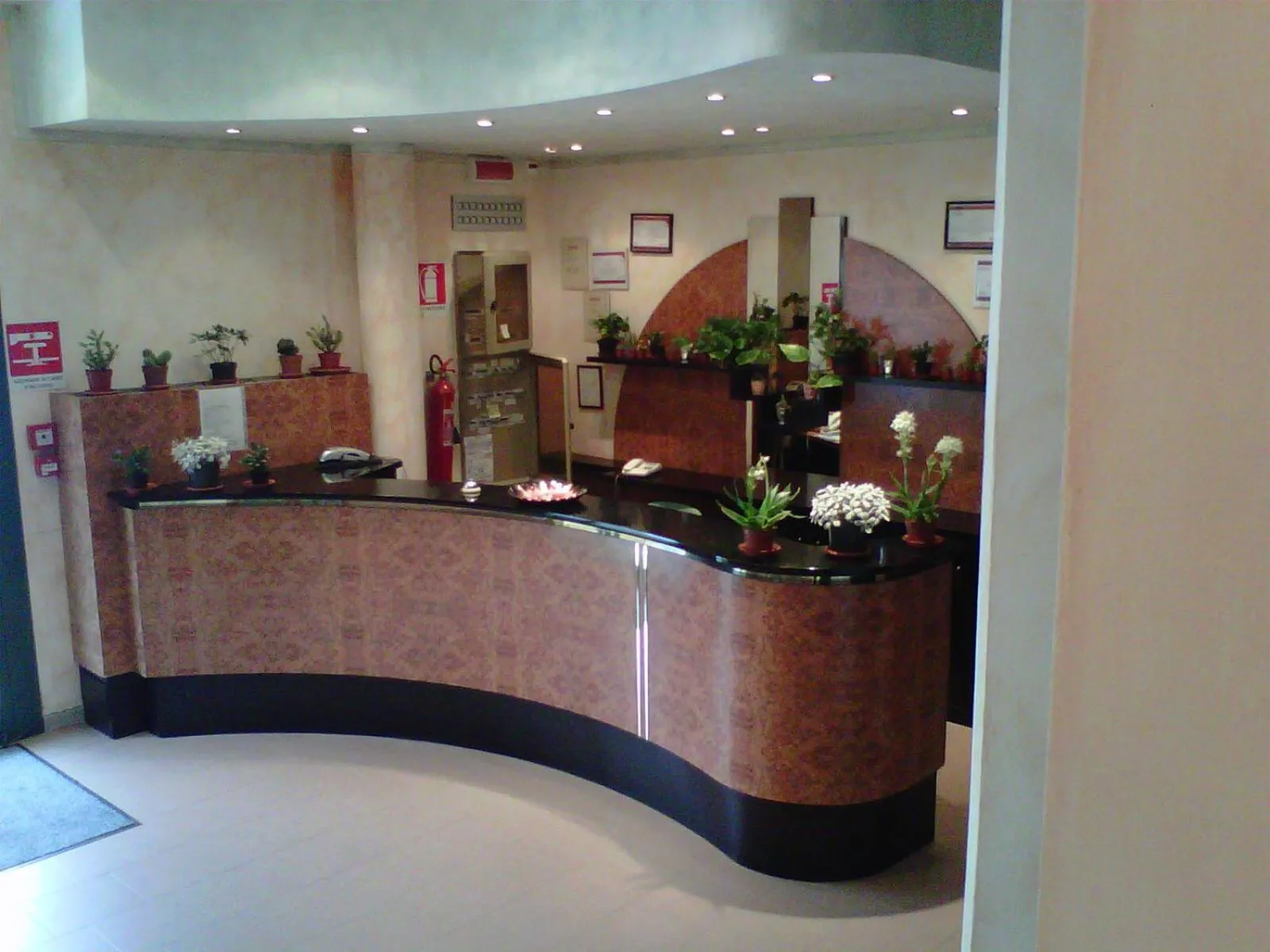 Lobby or reception in Hostiliae Ciminiera Hotel