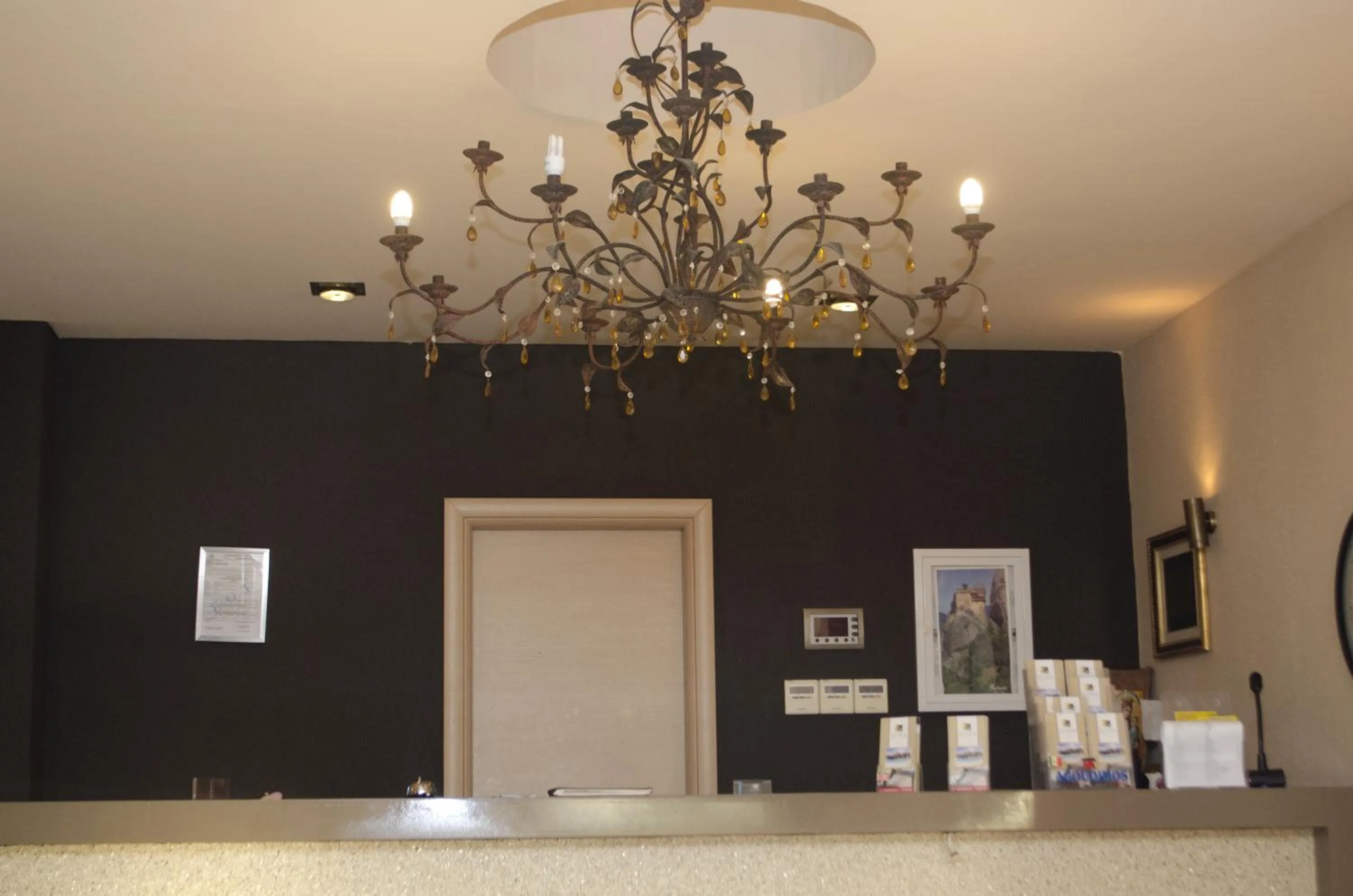 Lobby or reception in Hotel Elina