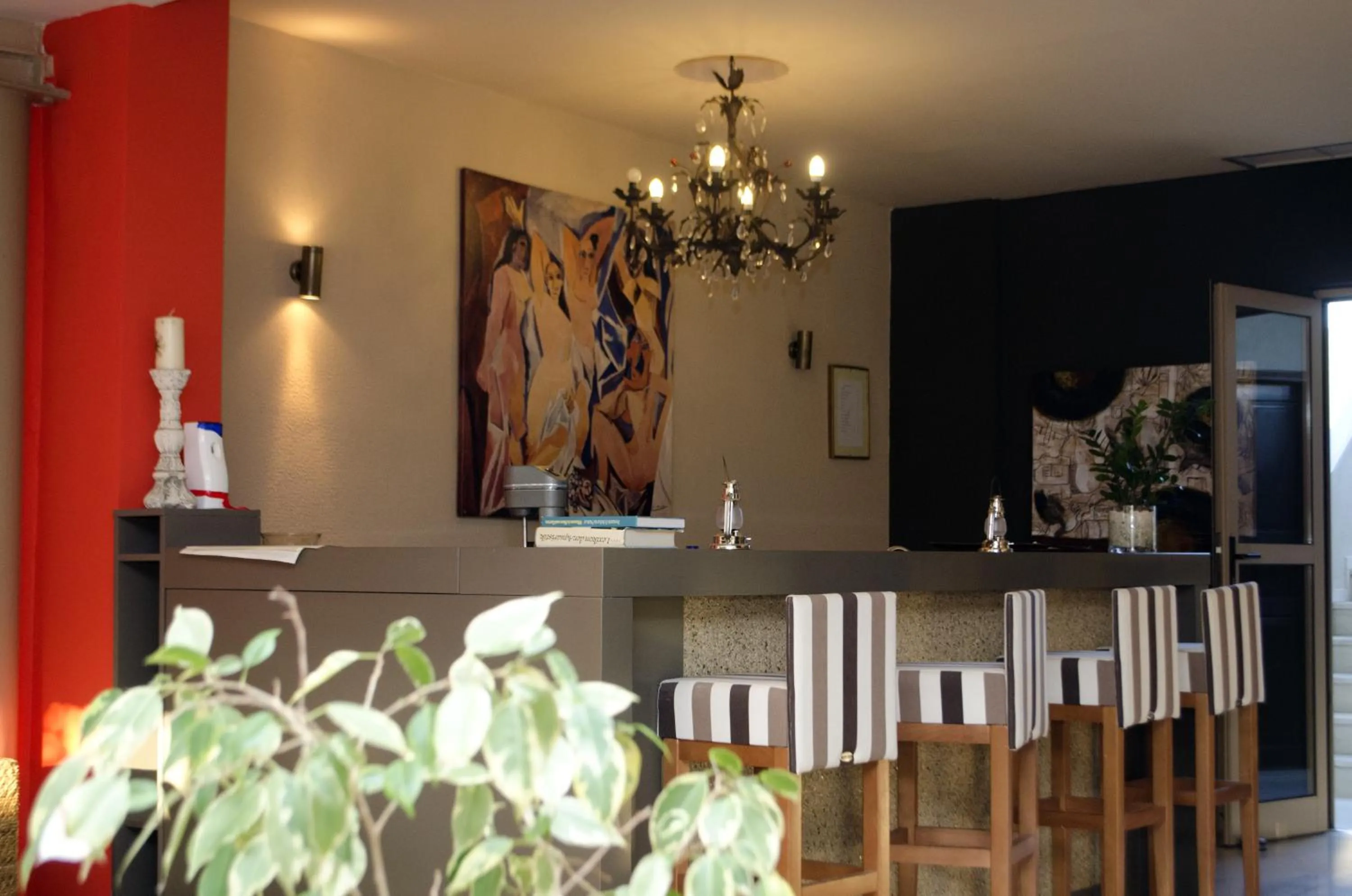 Lobby or reception in Hotel Elina