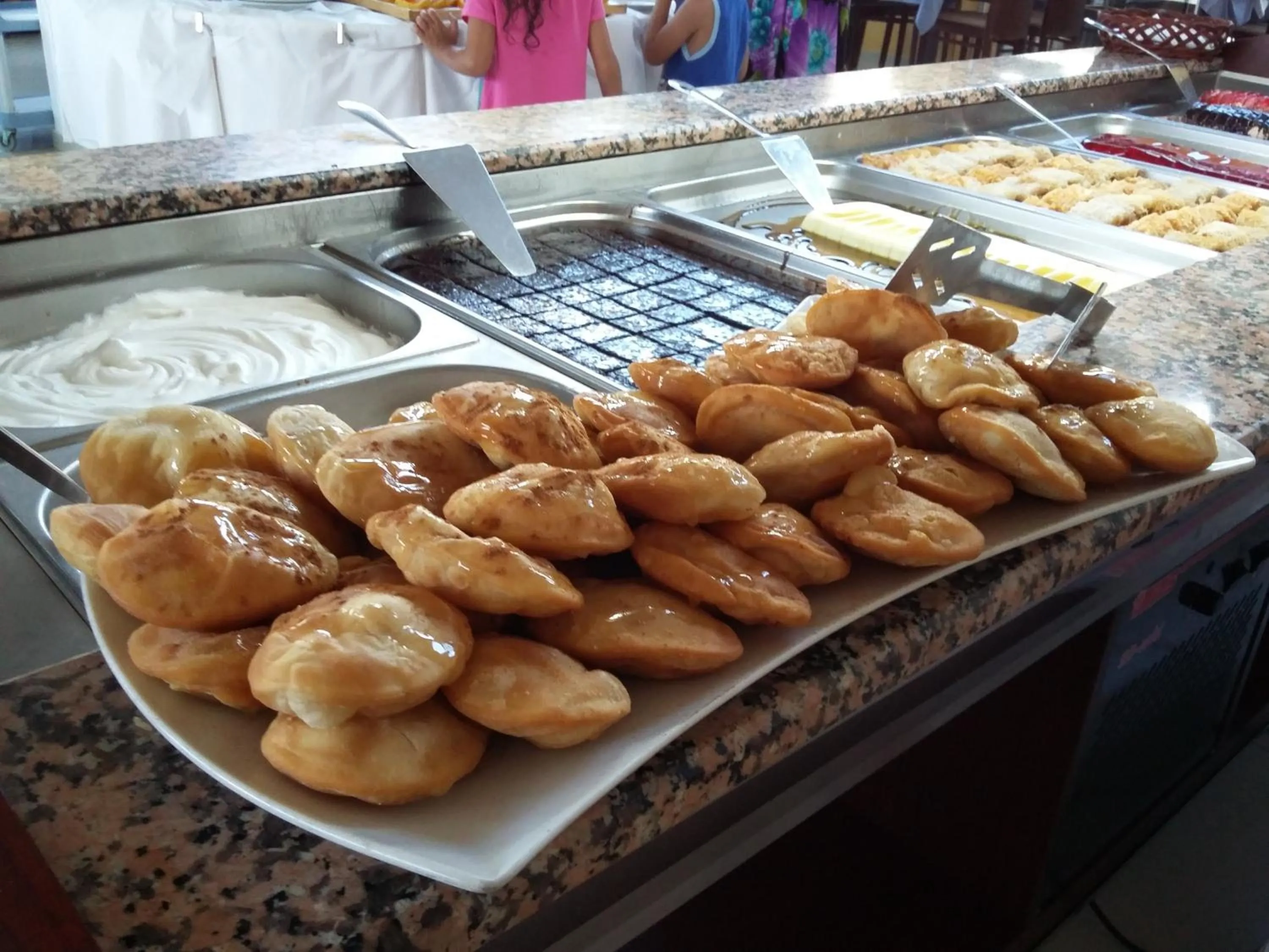 Buffet breakfast in Meropi Hotel & Apartments