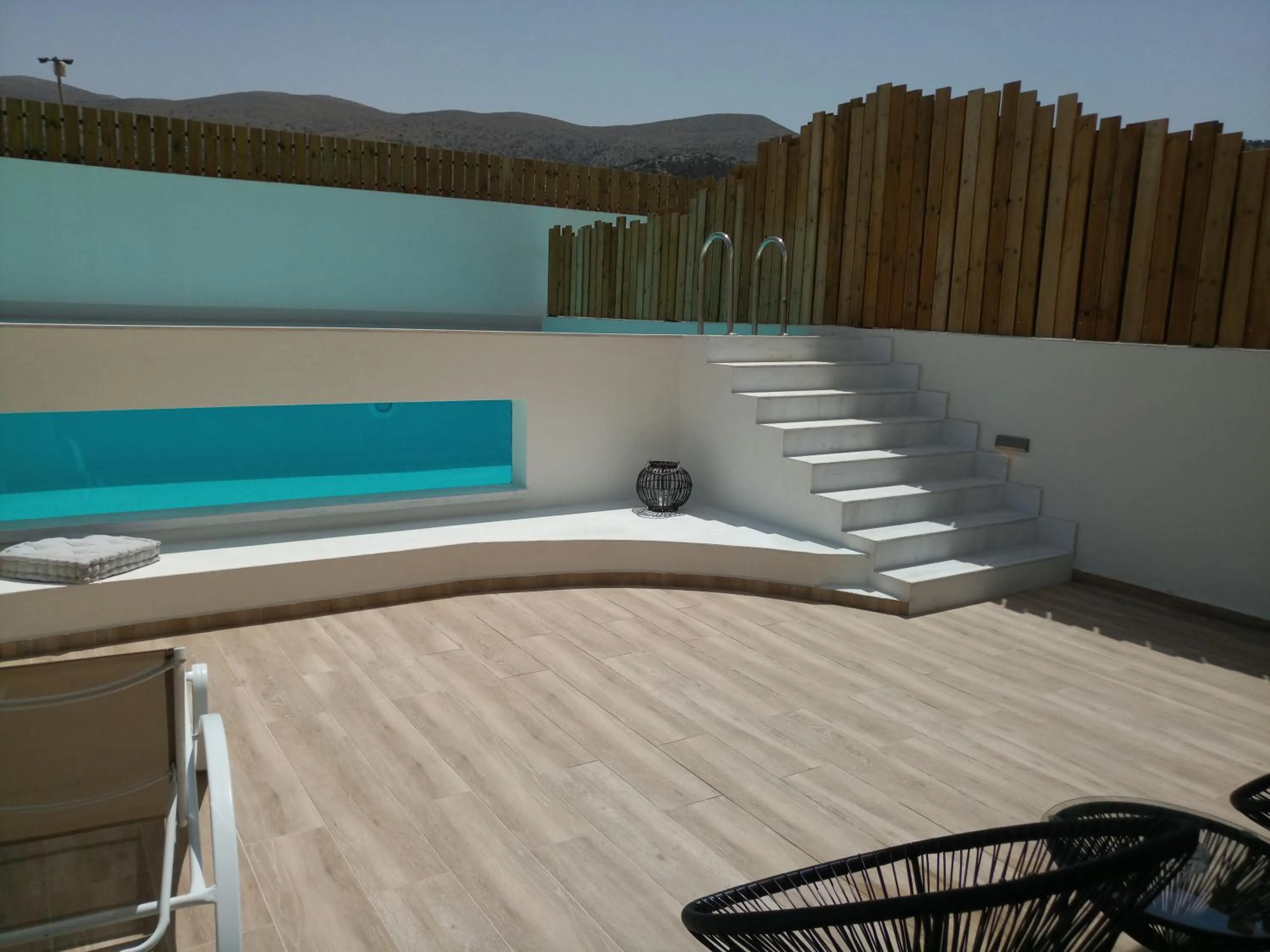 Balcony/Terrace in Meropi Hotel & Apartments