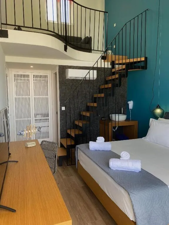 Photo of the whole room, Bed in Meropi Hotel & Apartments