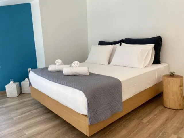 Bed in Meropi Hotel & Apartments