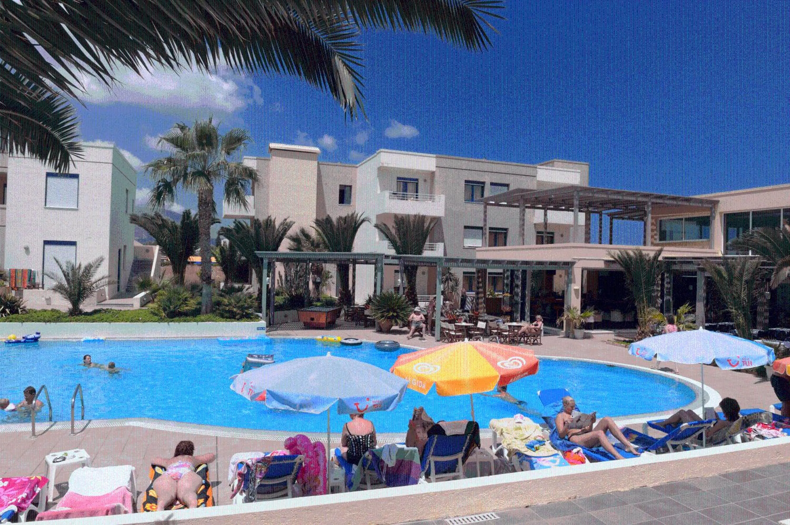 Property building in Meropi Hotel & Apartments