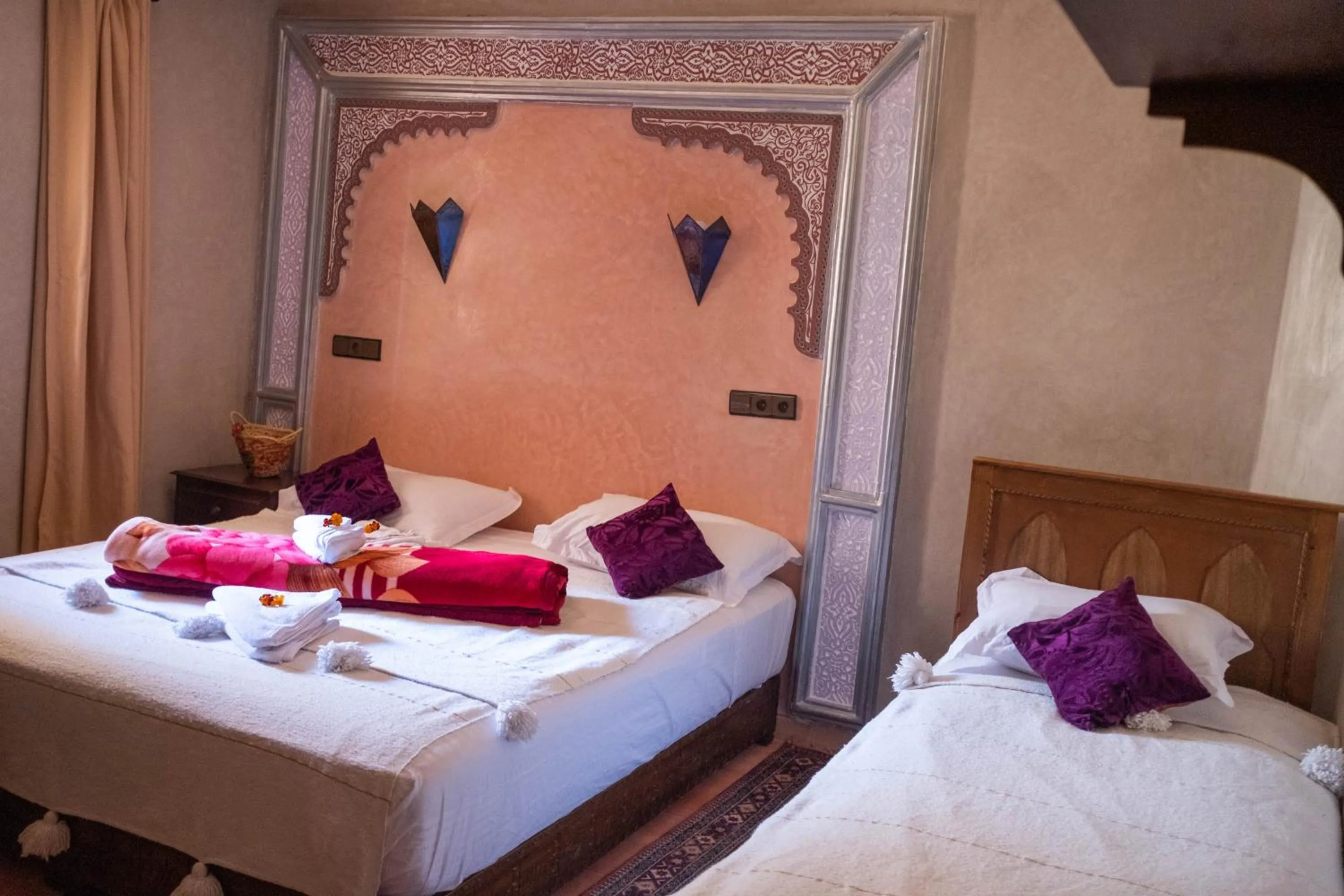 Photo of the whole room, Bed in Riad Atlas Panorama