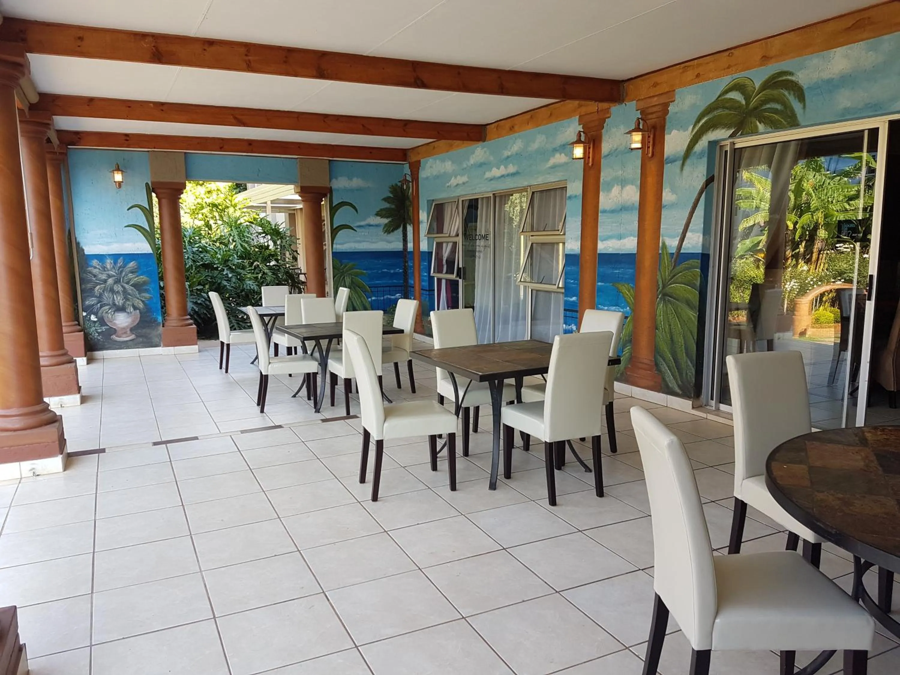 Patio in Homestay Travel Guest House