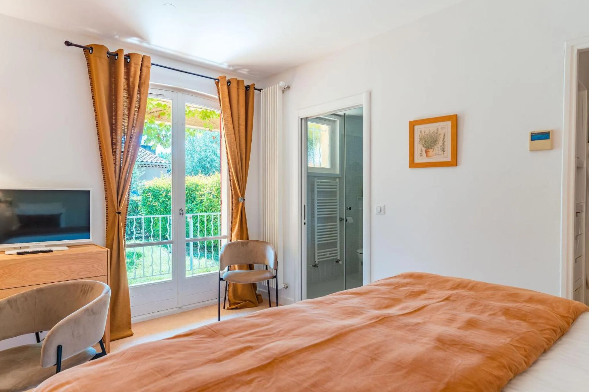 Bed in Le Mas de La Crémaillère