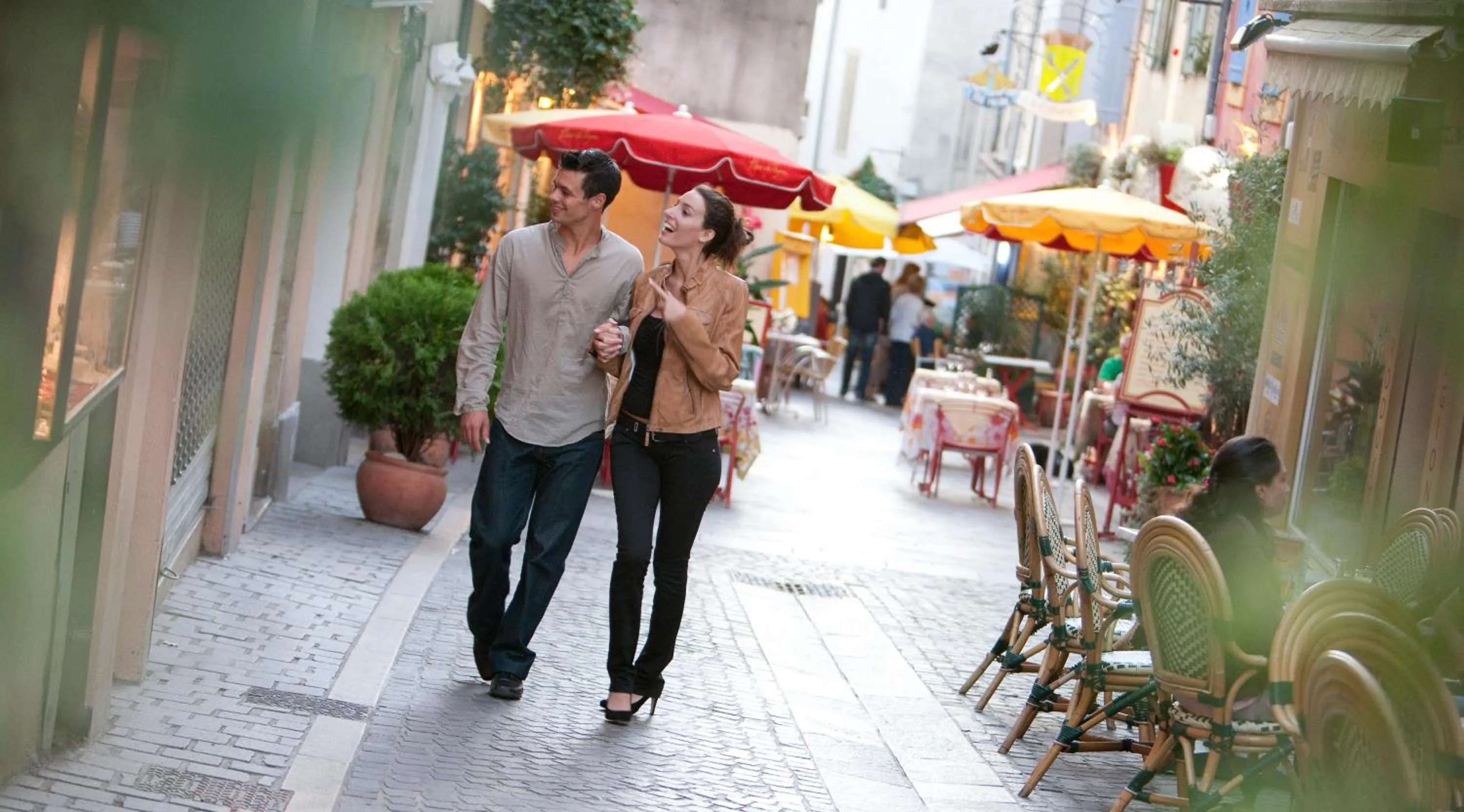 People in Le Mas de La Crémaillère