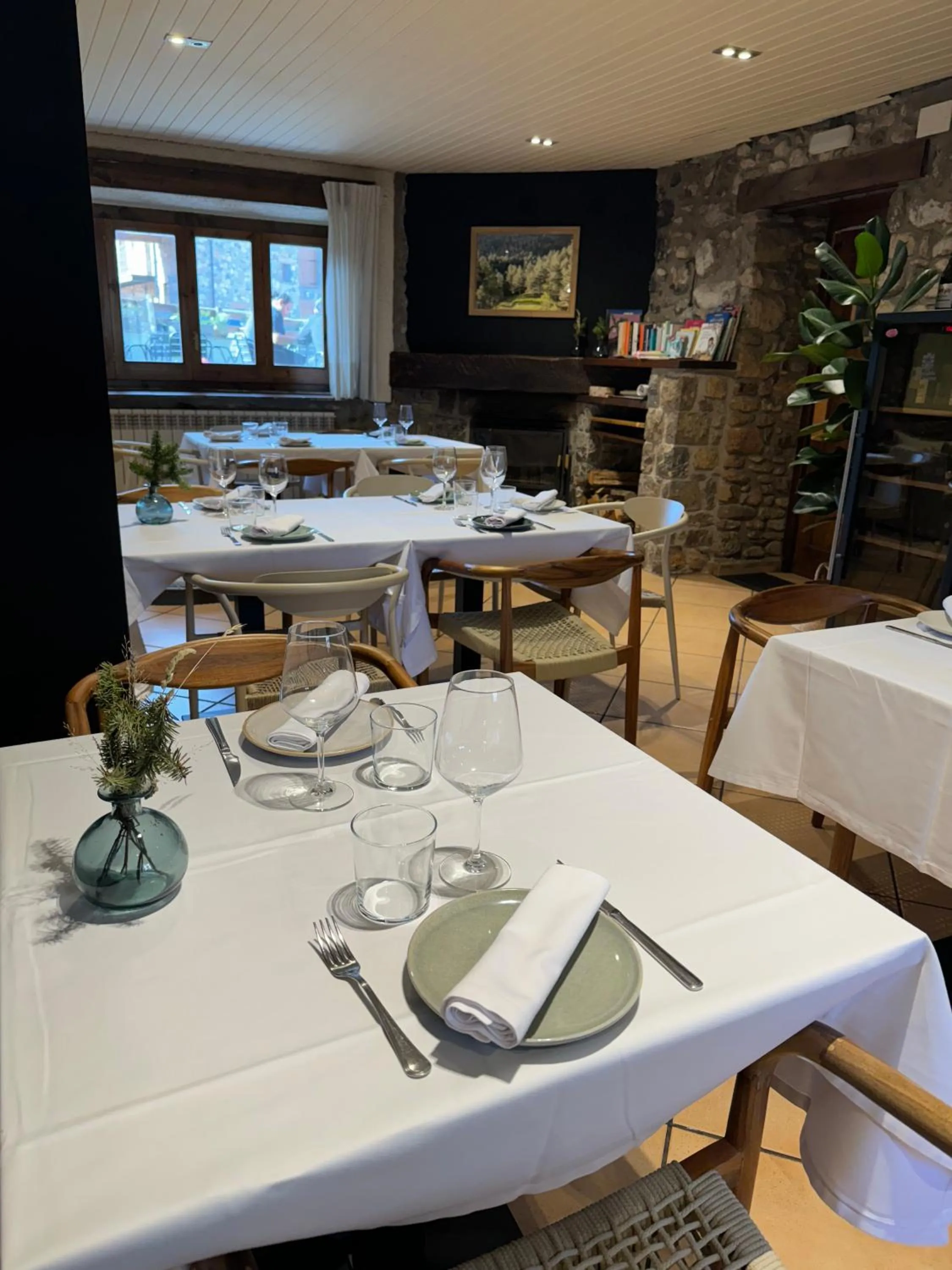 Dining area in Hotel Cal Rei de Talló