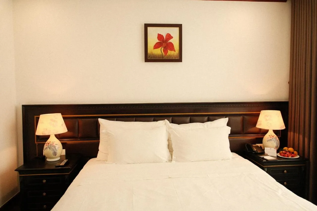 Bed in The Vissai Hotel