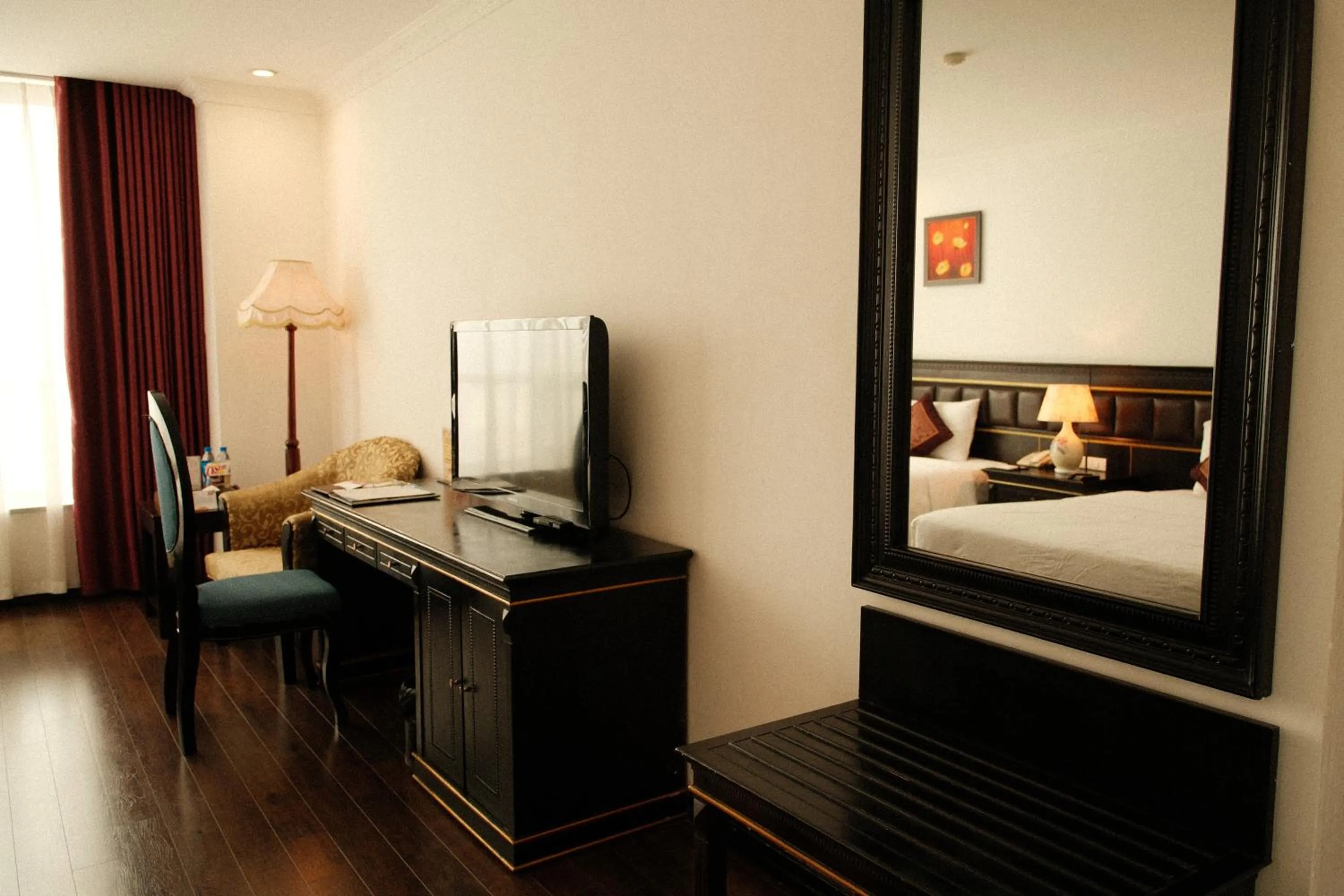 Bed in The Vissai Hotel