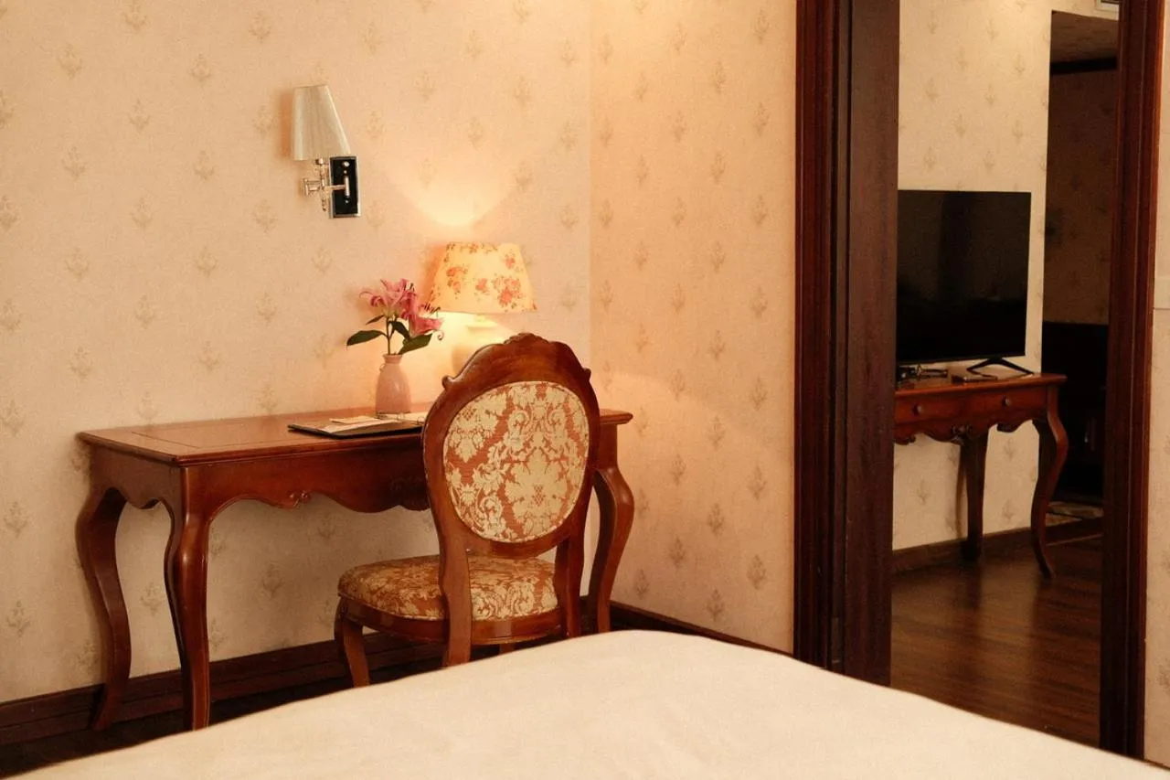 Bed in The Vissai Hotel