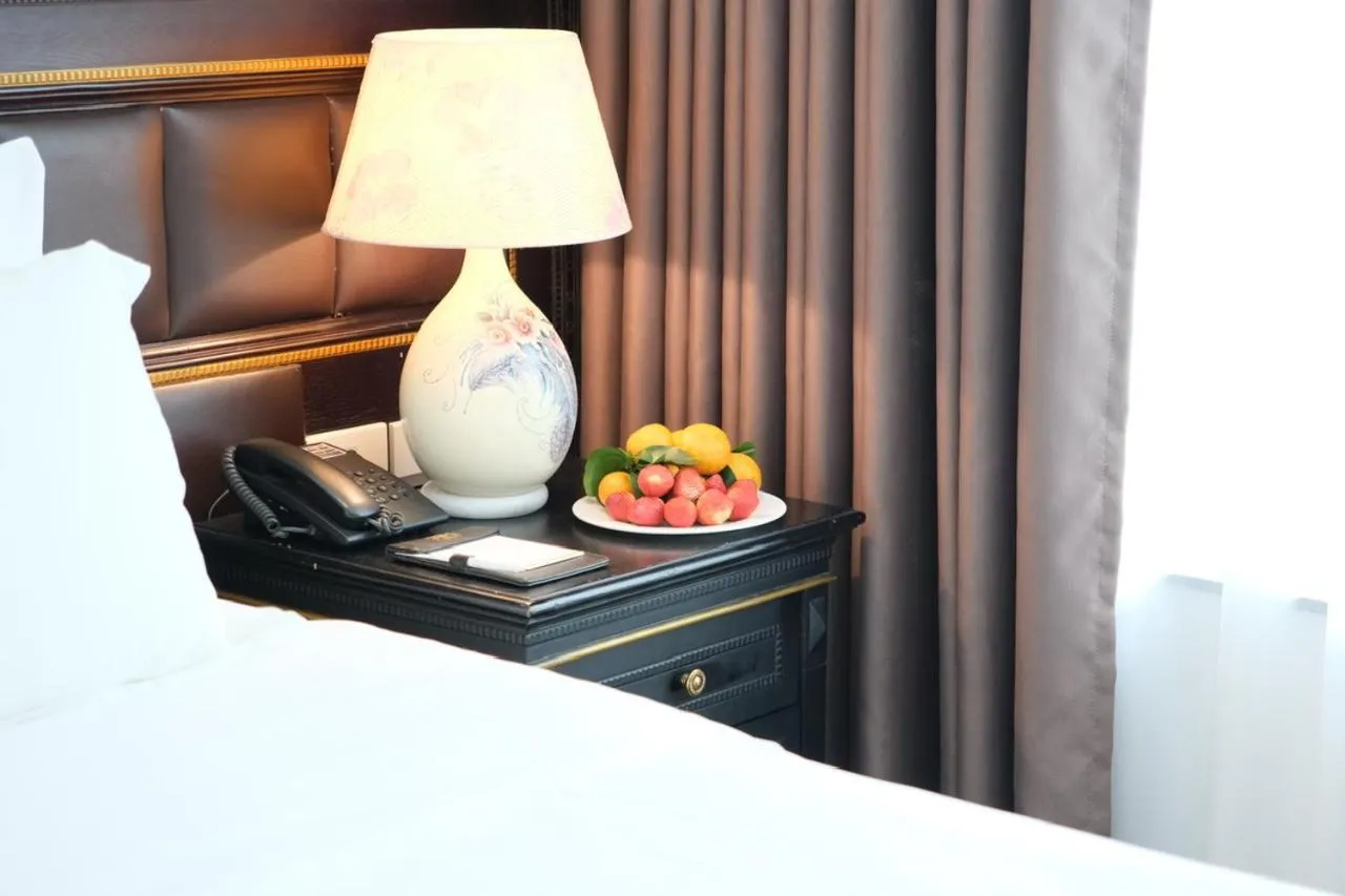 Bed in The Vissai Hotel