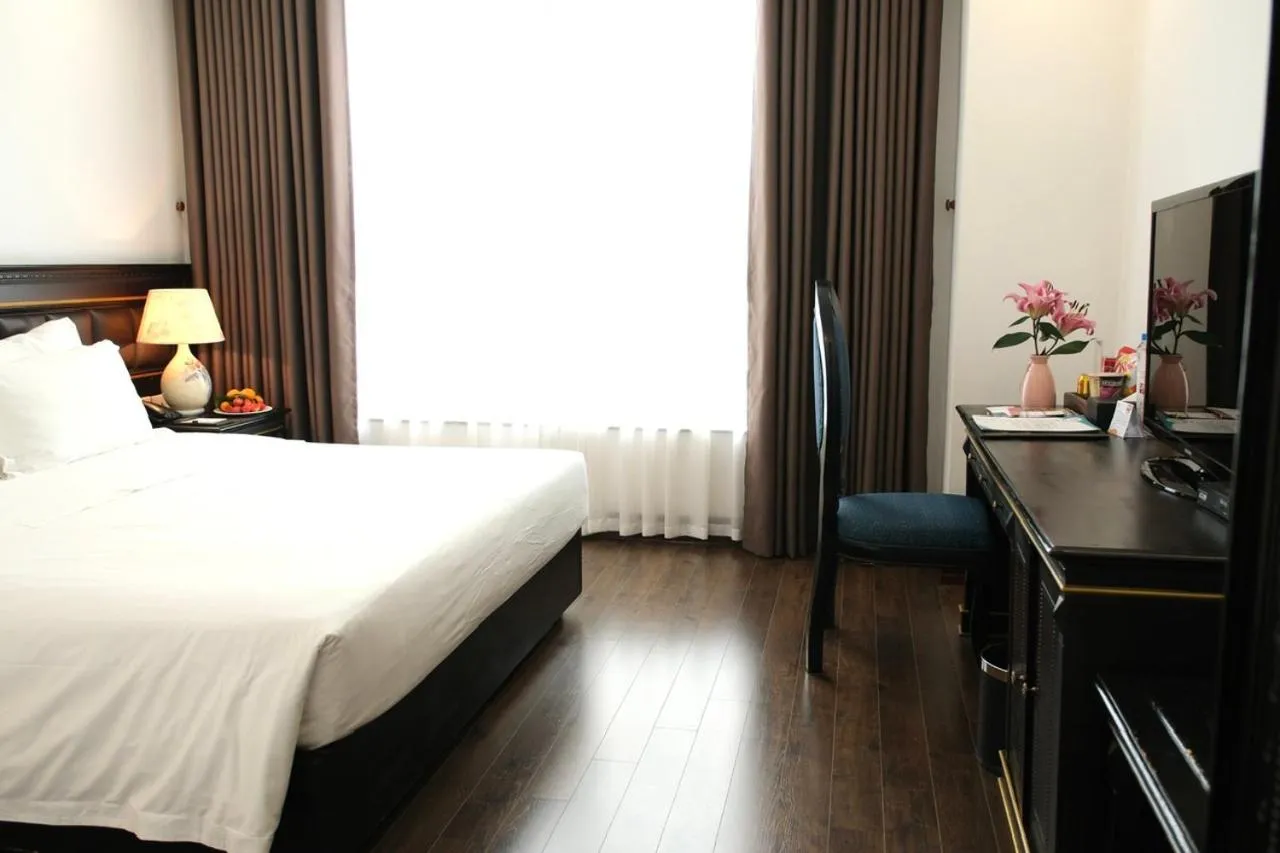 Bed in The Vissai Hotel