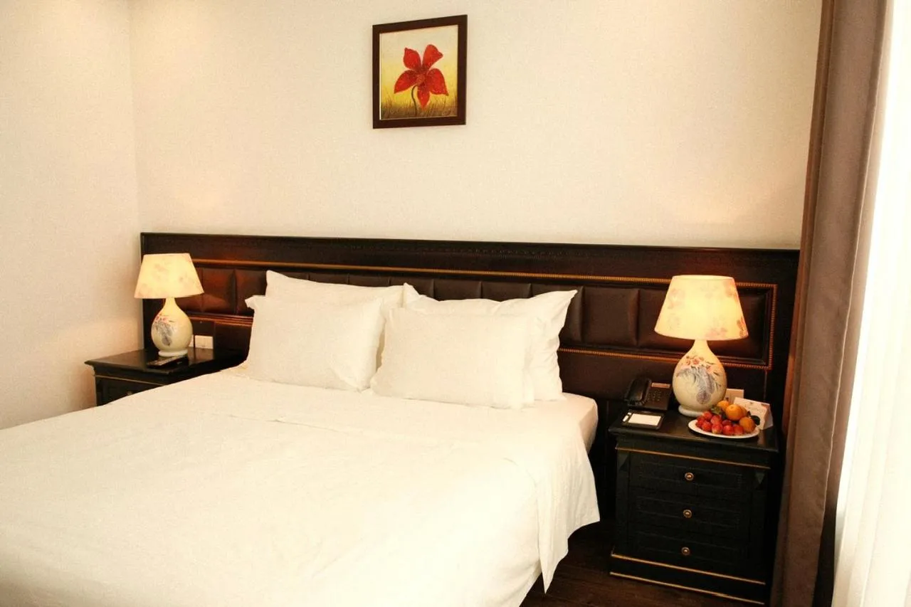 Bed in The Vissai Hotel