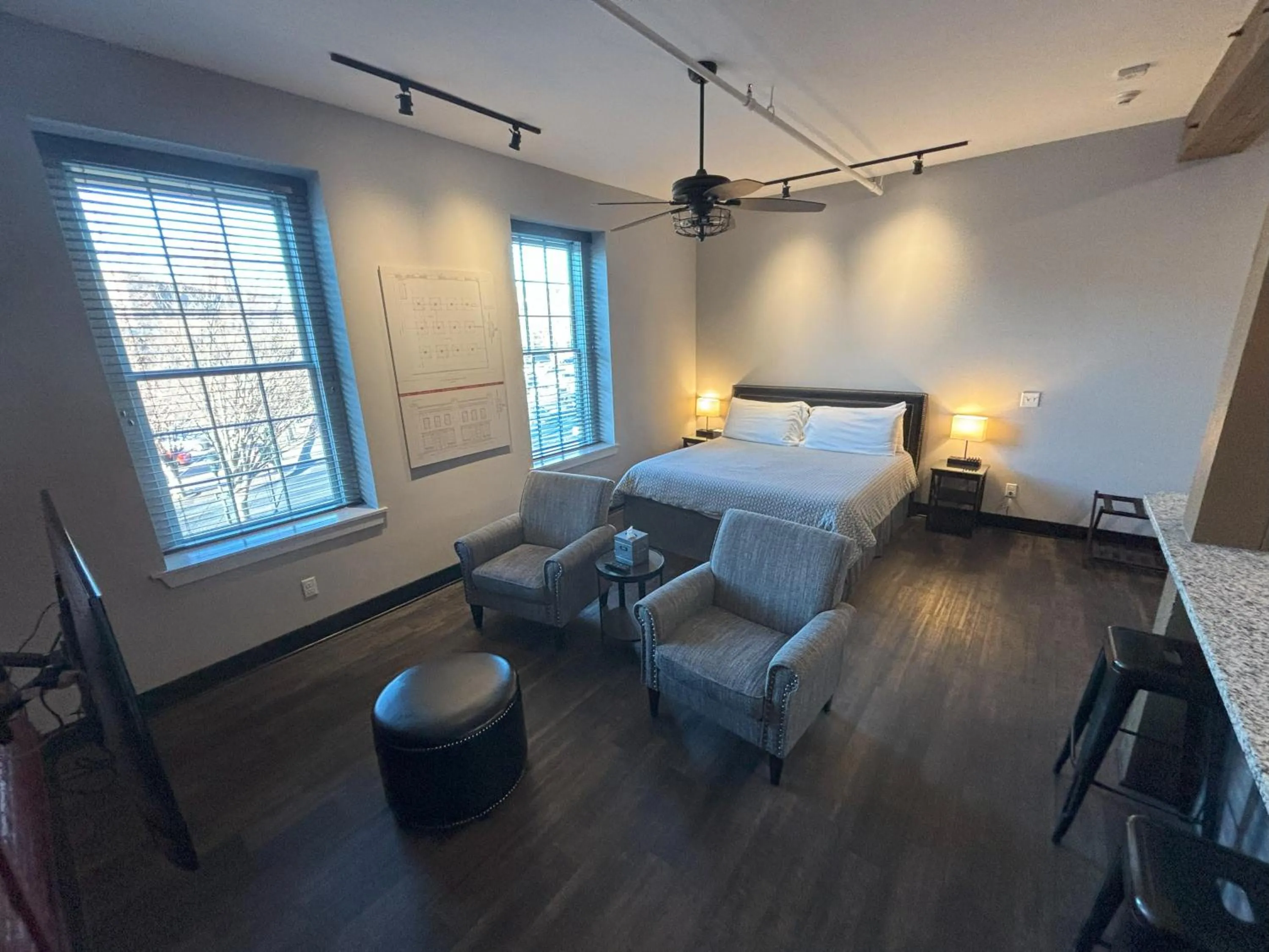 Bed in Gibson's Warehouse