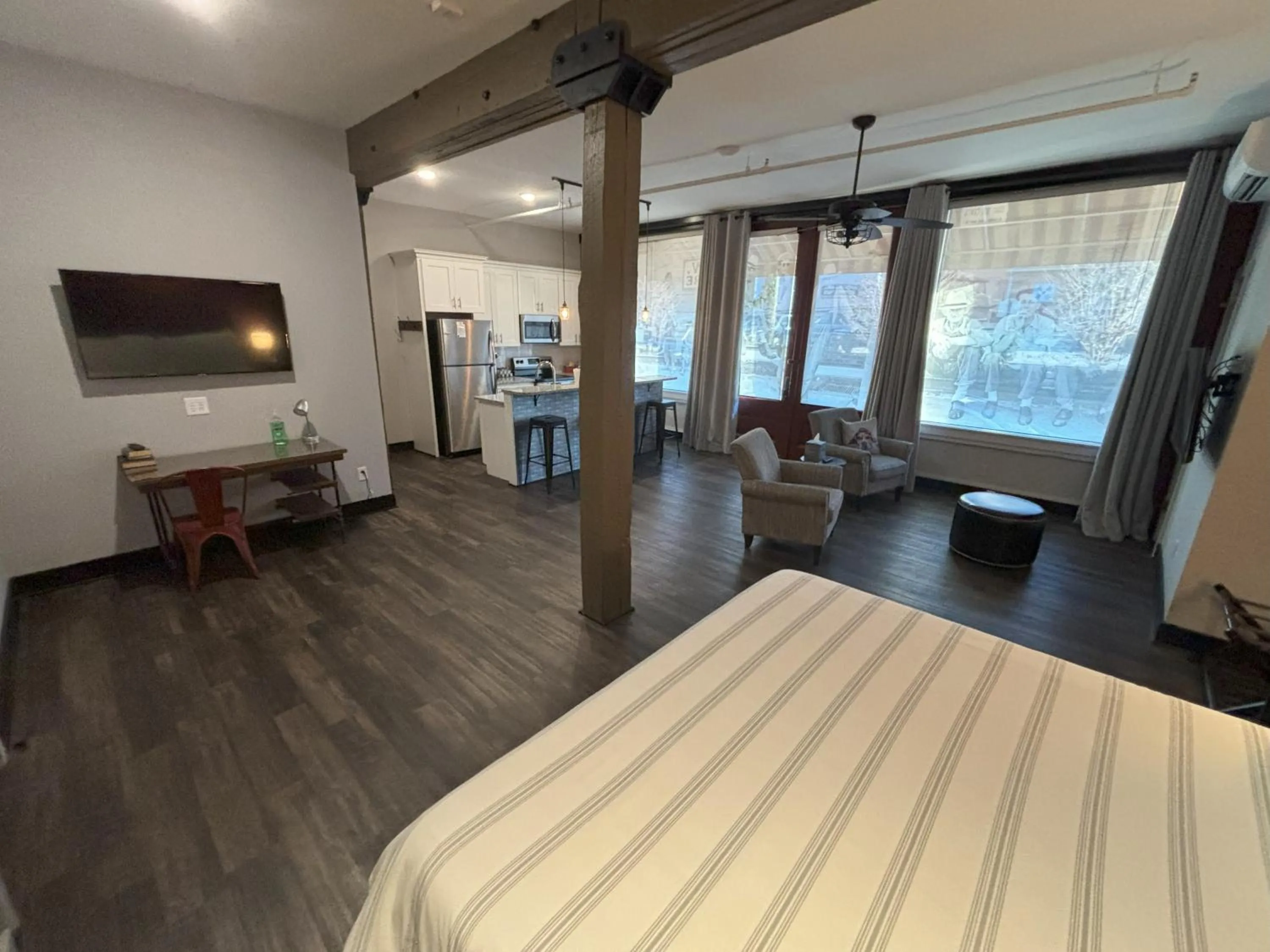 Bed in Gibson's Warehouse