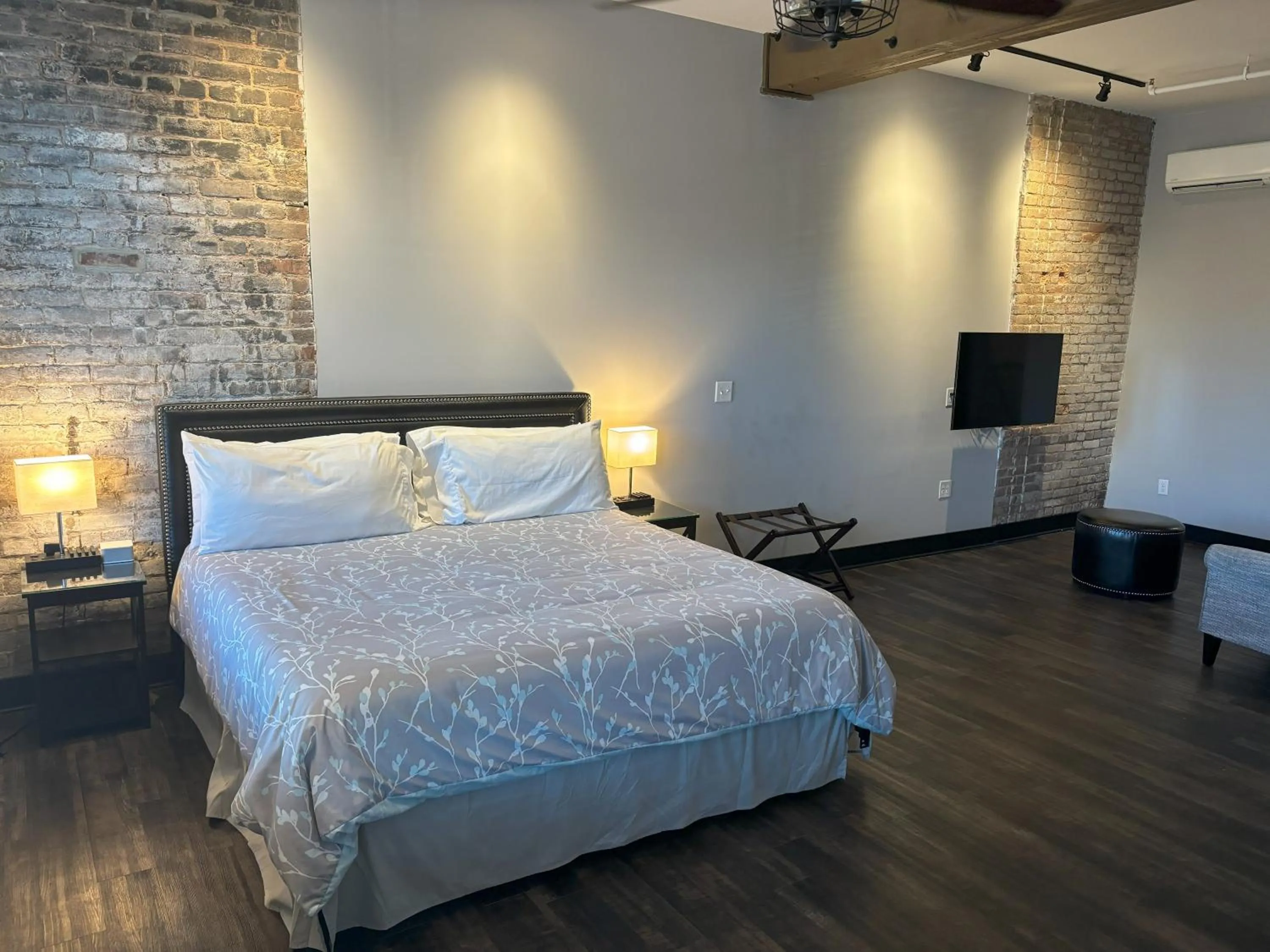 Bed in Gibson's Warehouse