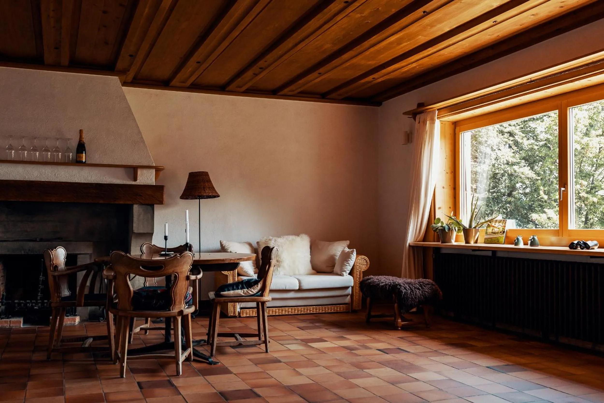 Living room in Lake Villa Lotus