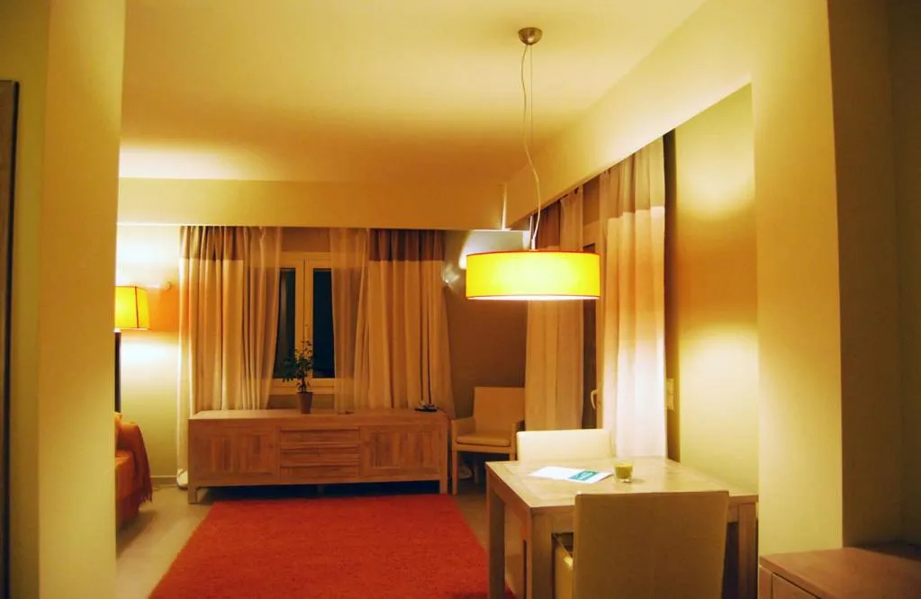 Living room in Astrolabe Hotel