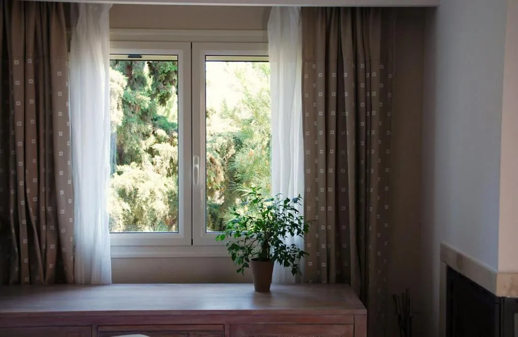 Garden view in Astrolabe Hotel