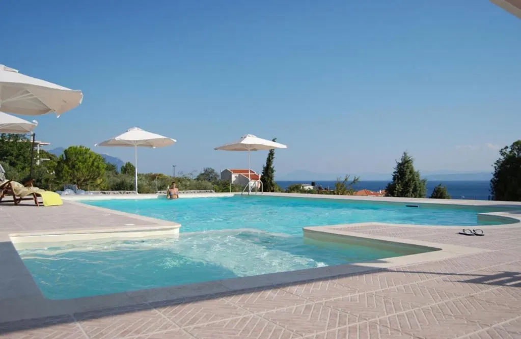 Pool view in Astrolabe Hotel