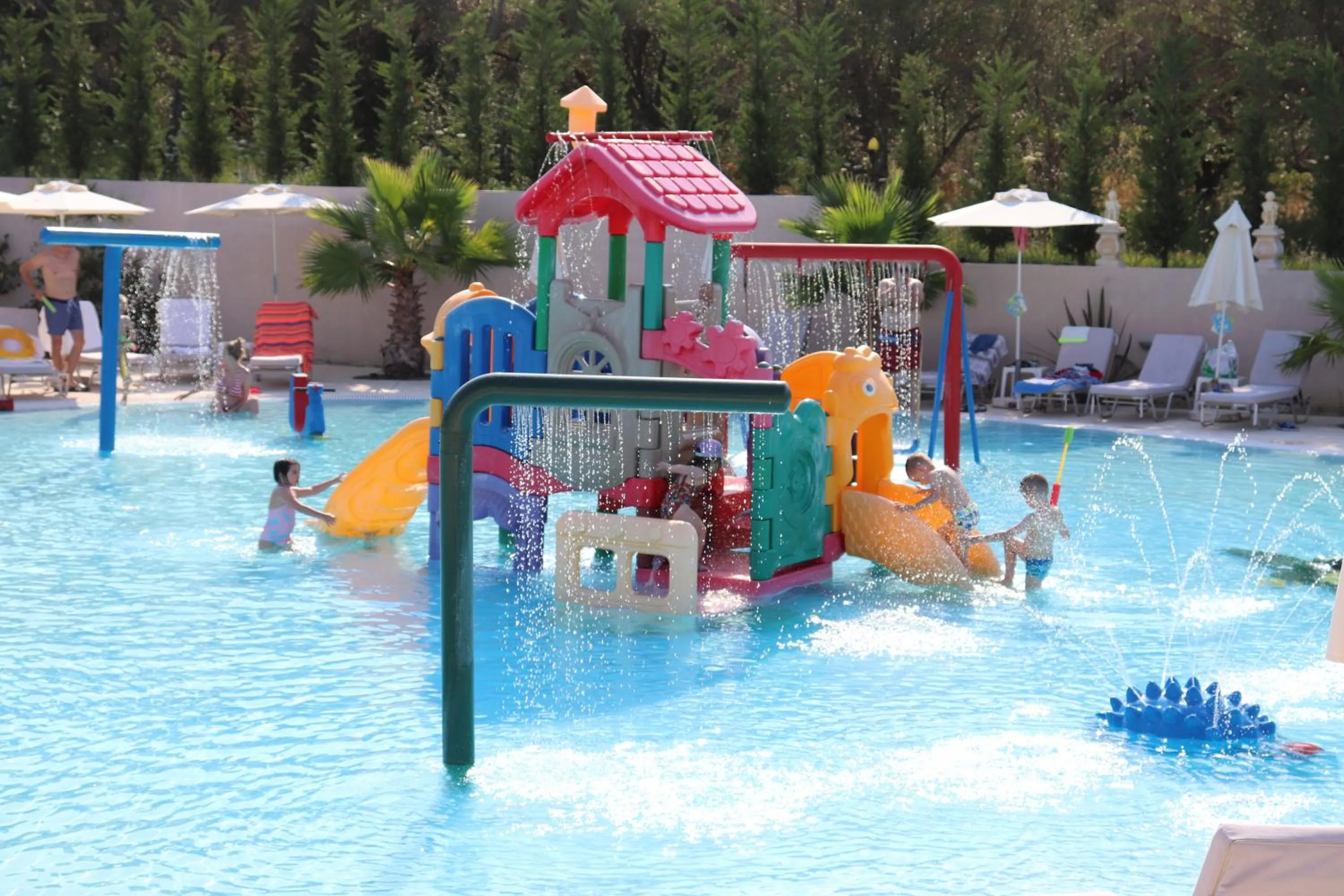Aqua park in Anna Hotel