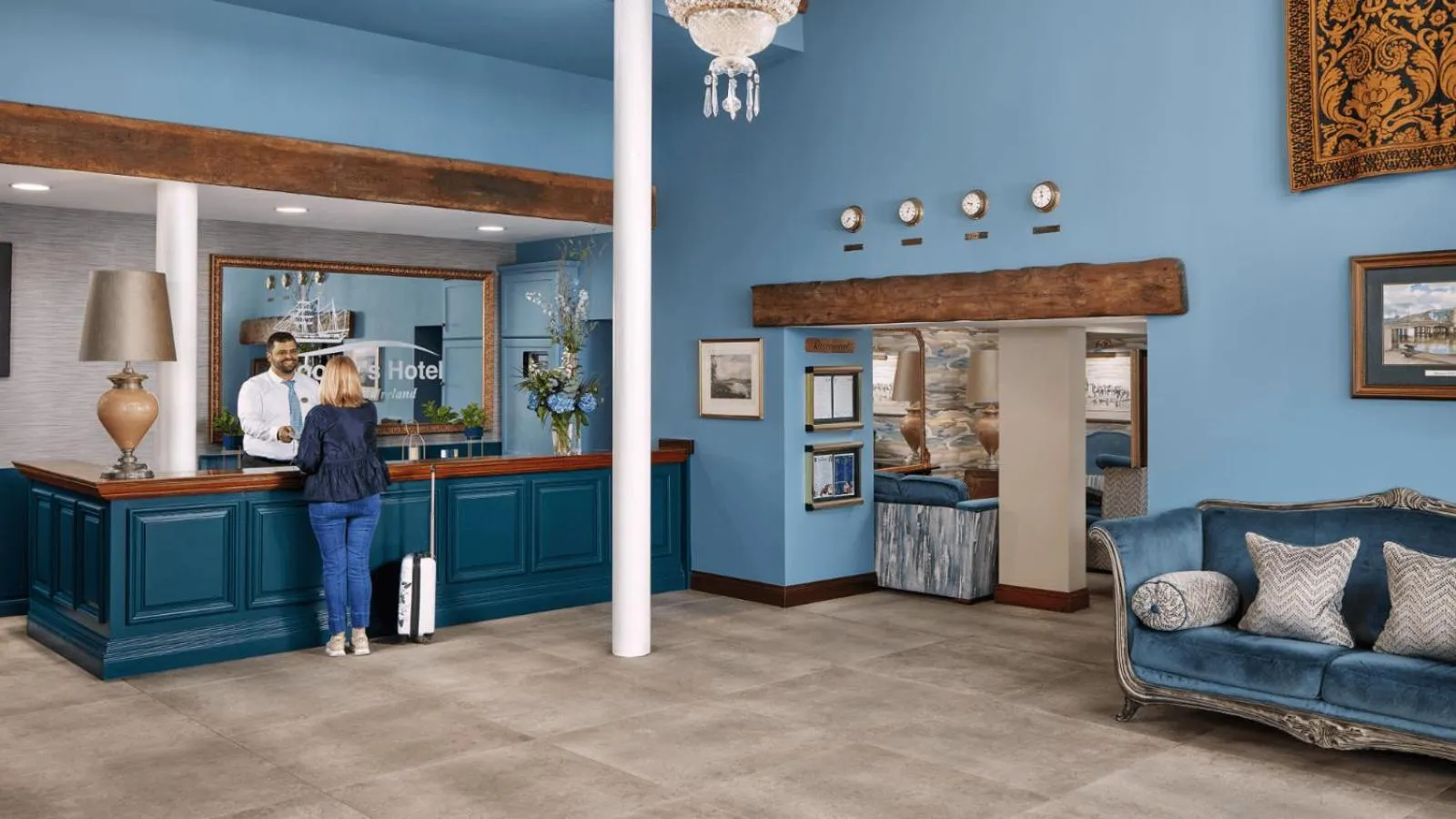 Property building in Dooley's Hotel